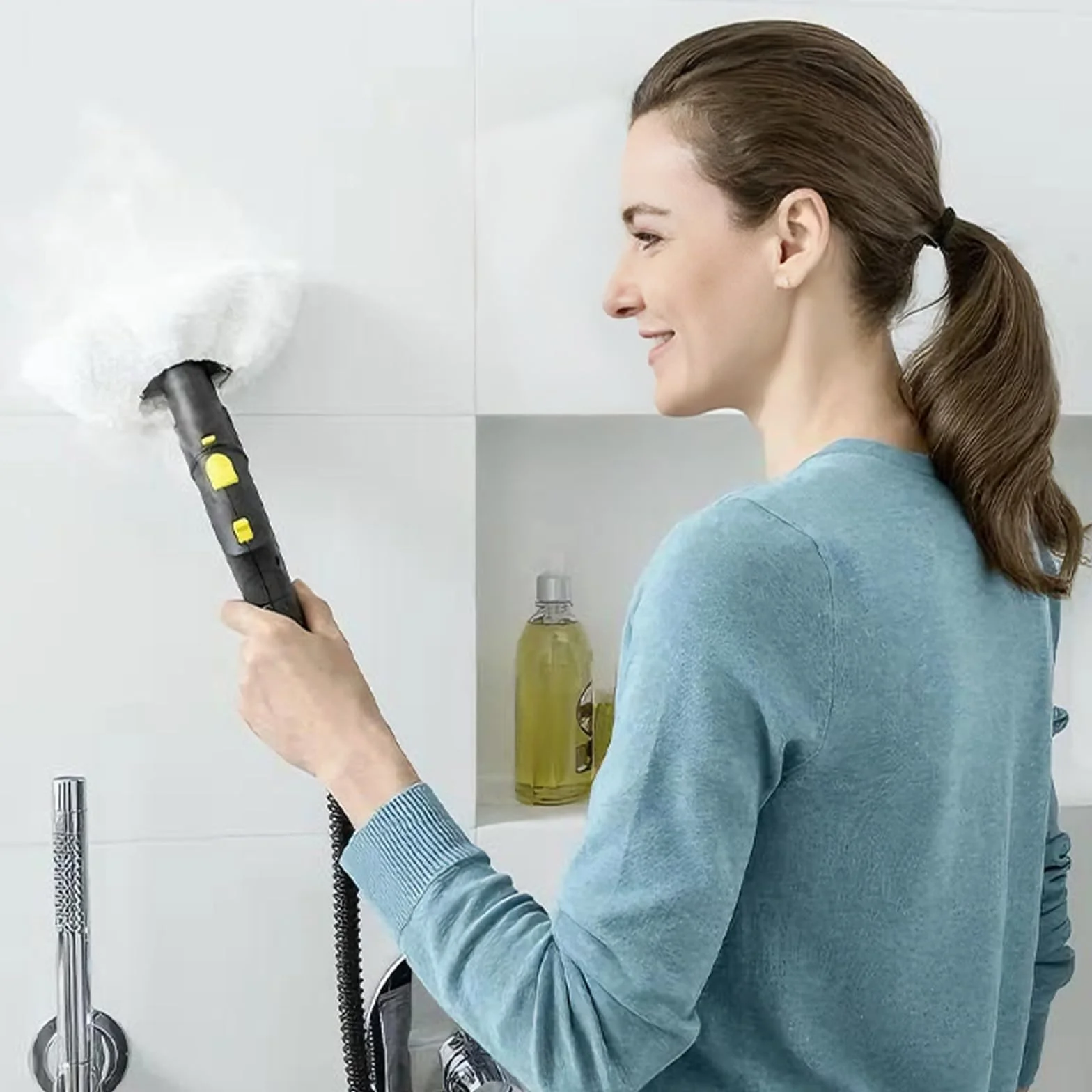 12 ściereczek z mikrofibry do odkurzaczy parowych Karcher SC2 SC3 SC4 SC5