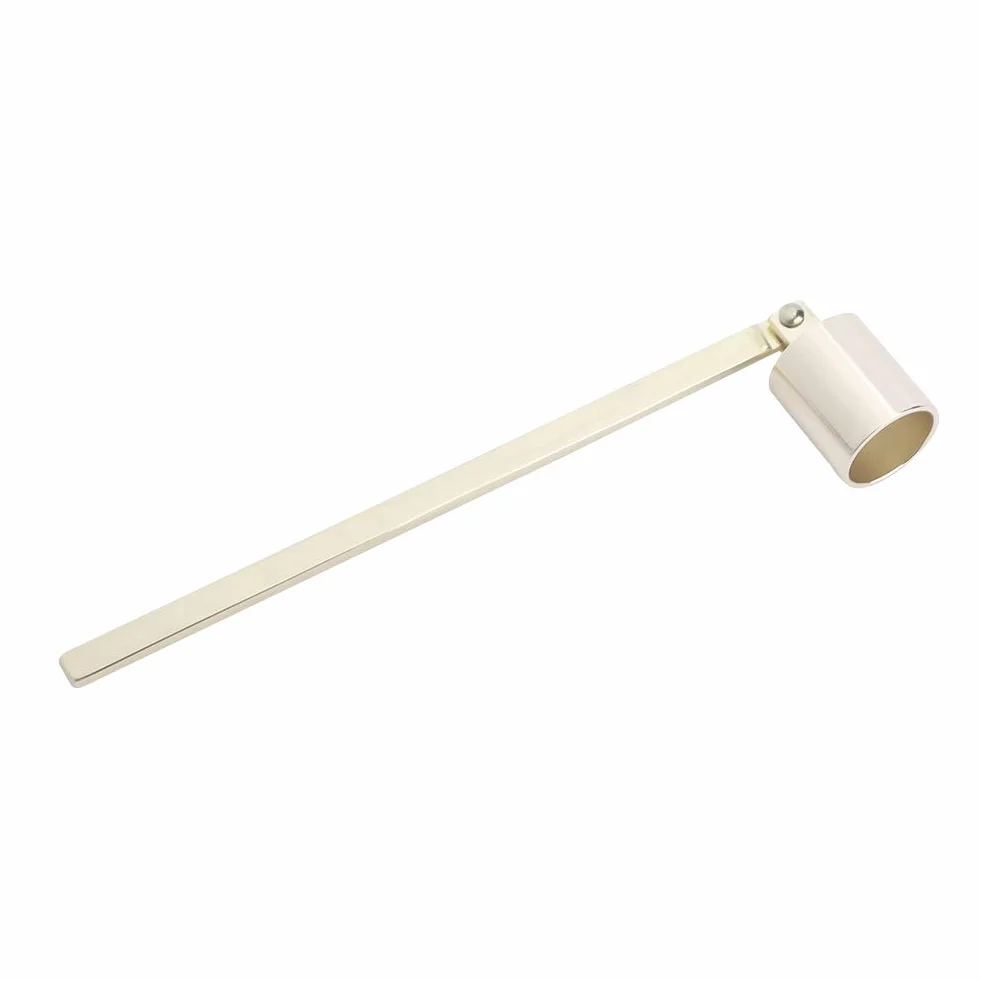 Candle Wick Trimmer Edelstahl mit langem Griff Gold