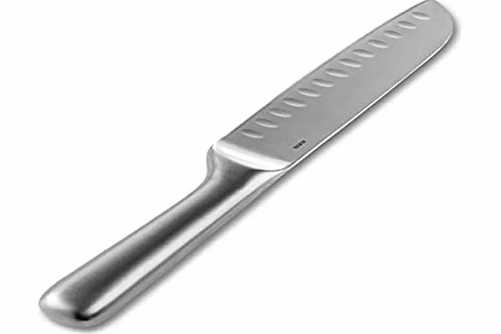 Alessi SG509 nóż Santoku Mami, stal AISI 420, srebrny