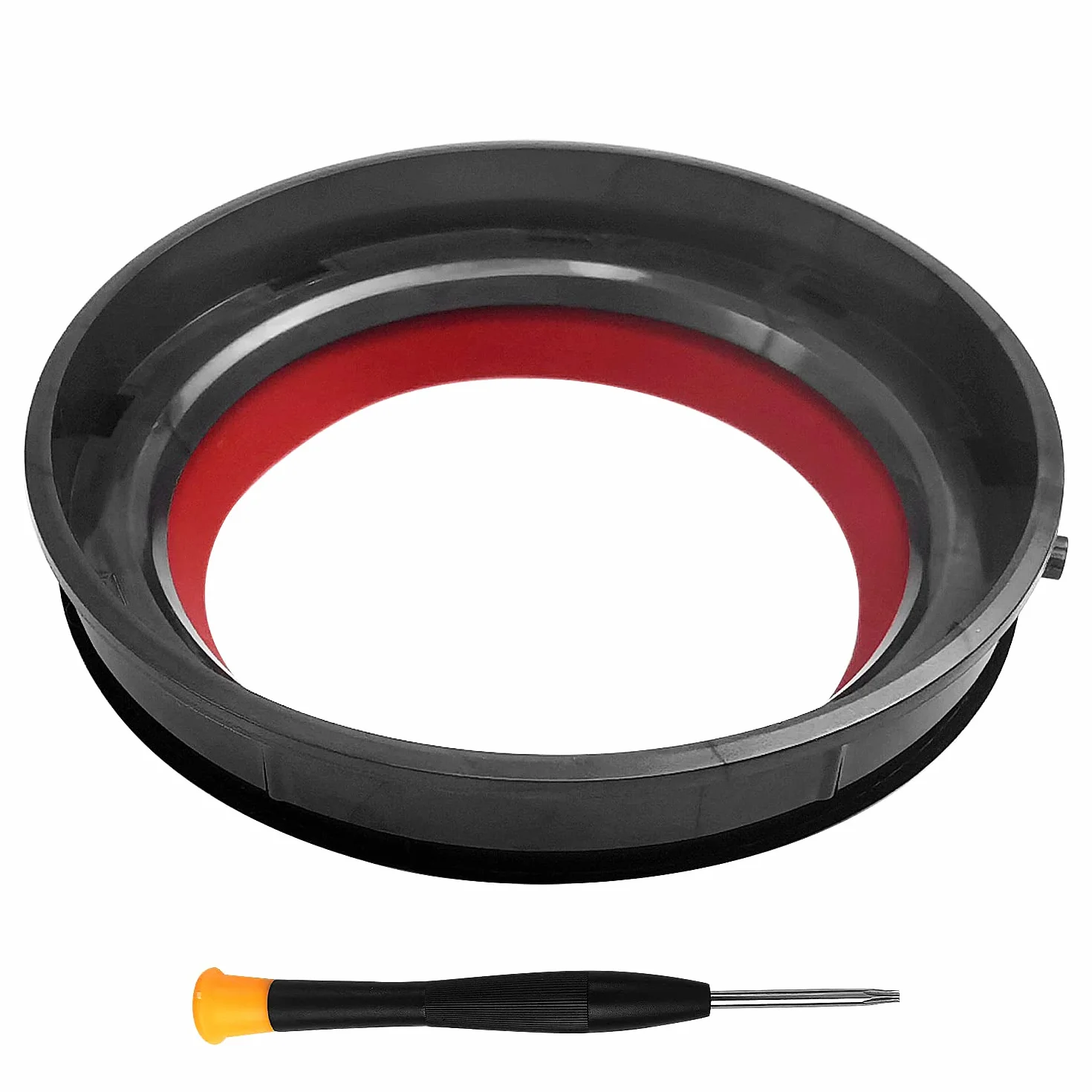 Uszczelka pojemnika na kurz Kompatybilna z Dyson, Górna Uszczelka Zamiennicza dla Dyson V11 SV14 15, Uszczelka pojemnika na kurz z wkrętakiem dla odkurzaczy Dyson V11/SV14/15 Akcesoria do naprawy