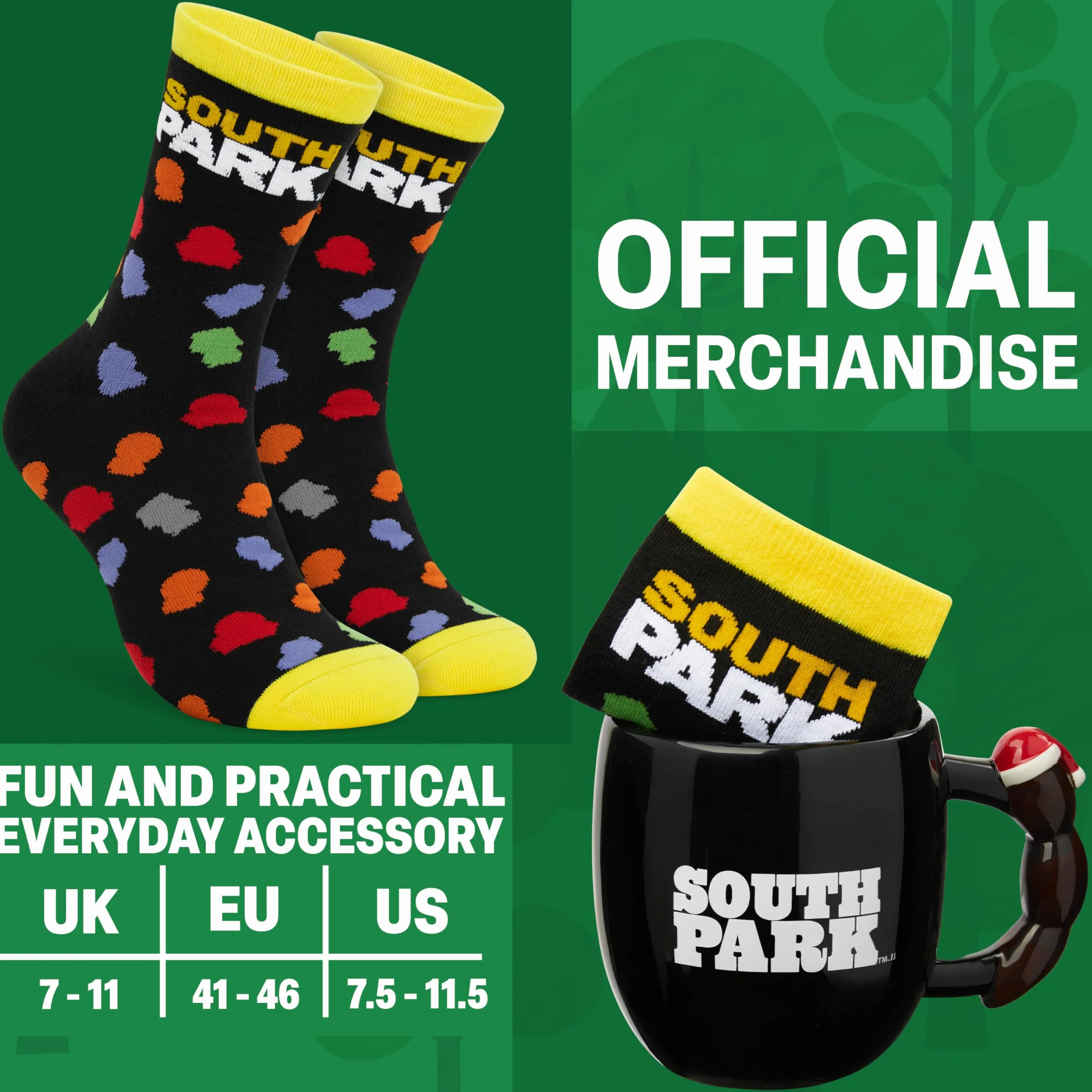 South Park Zestaw kubków i skarpet Mr Hanky