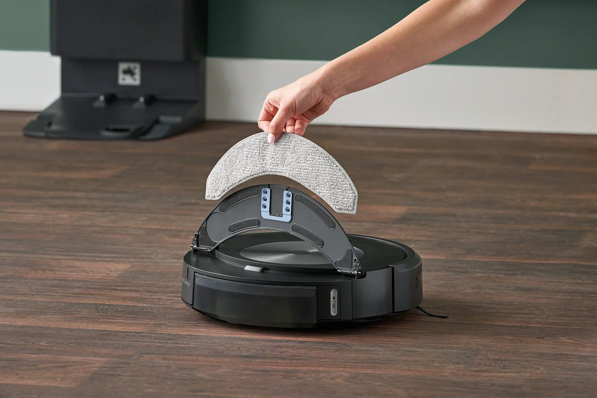 iRobot ściereczki zmywalne do Roomba Combo j7 j9 10 Max szare