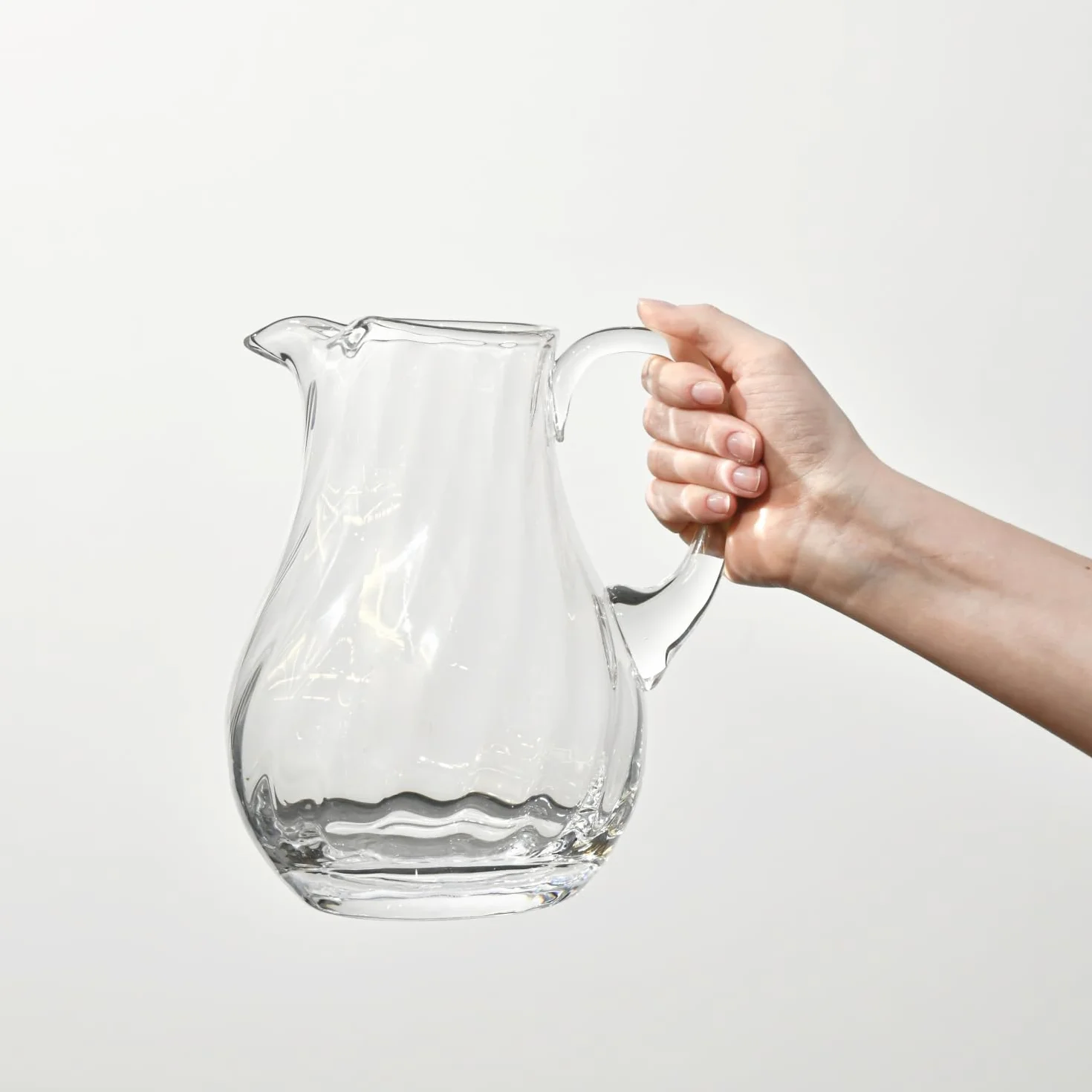 KROSNO Szklany Dzbanek do Wody 1600 Ml Romance Szkło Kryształowe