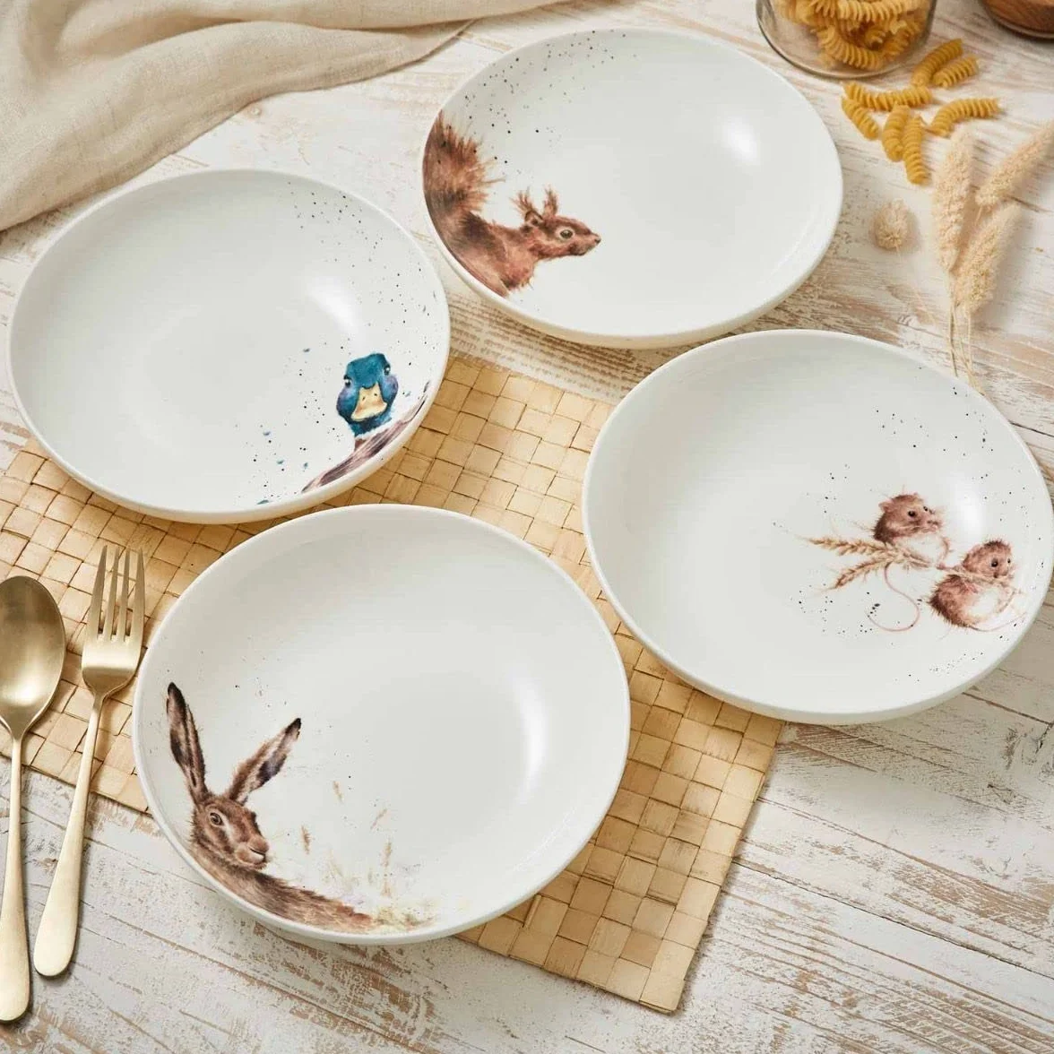 Wrendale Designs Miska do makaronu kaczki 22 cm / 8,6 cala autorstwa Royal Worcester Portmeirion