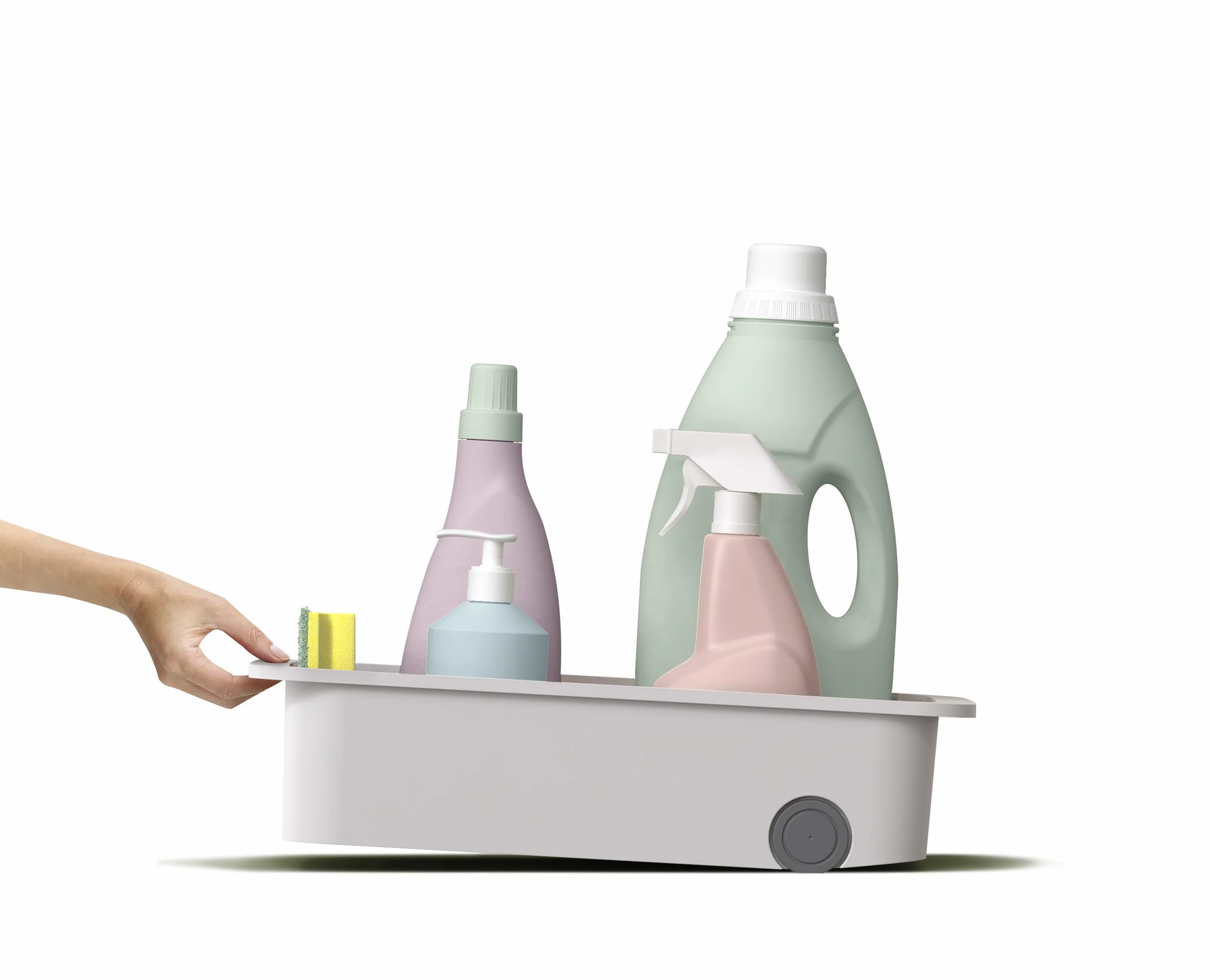Joseph Joseph CupboardStore Organizer na Kółkach, Pod Zlew, z Tworzywa z Recyklingu, Duży