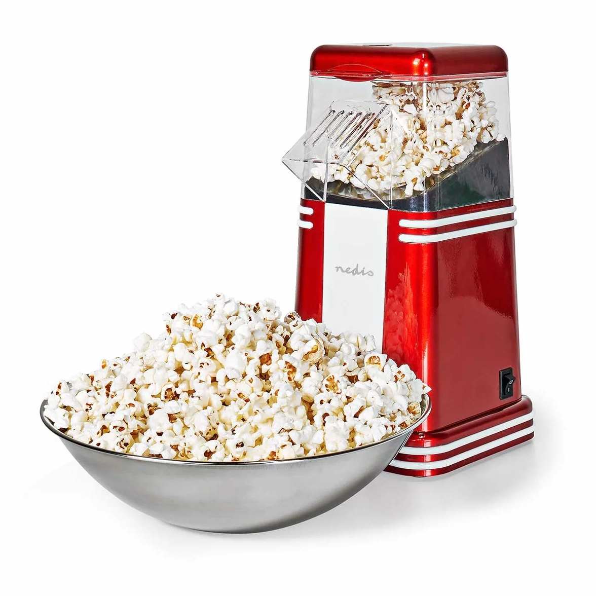 Nedis FCPC100RD mashinna popcorna, czerwona