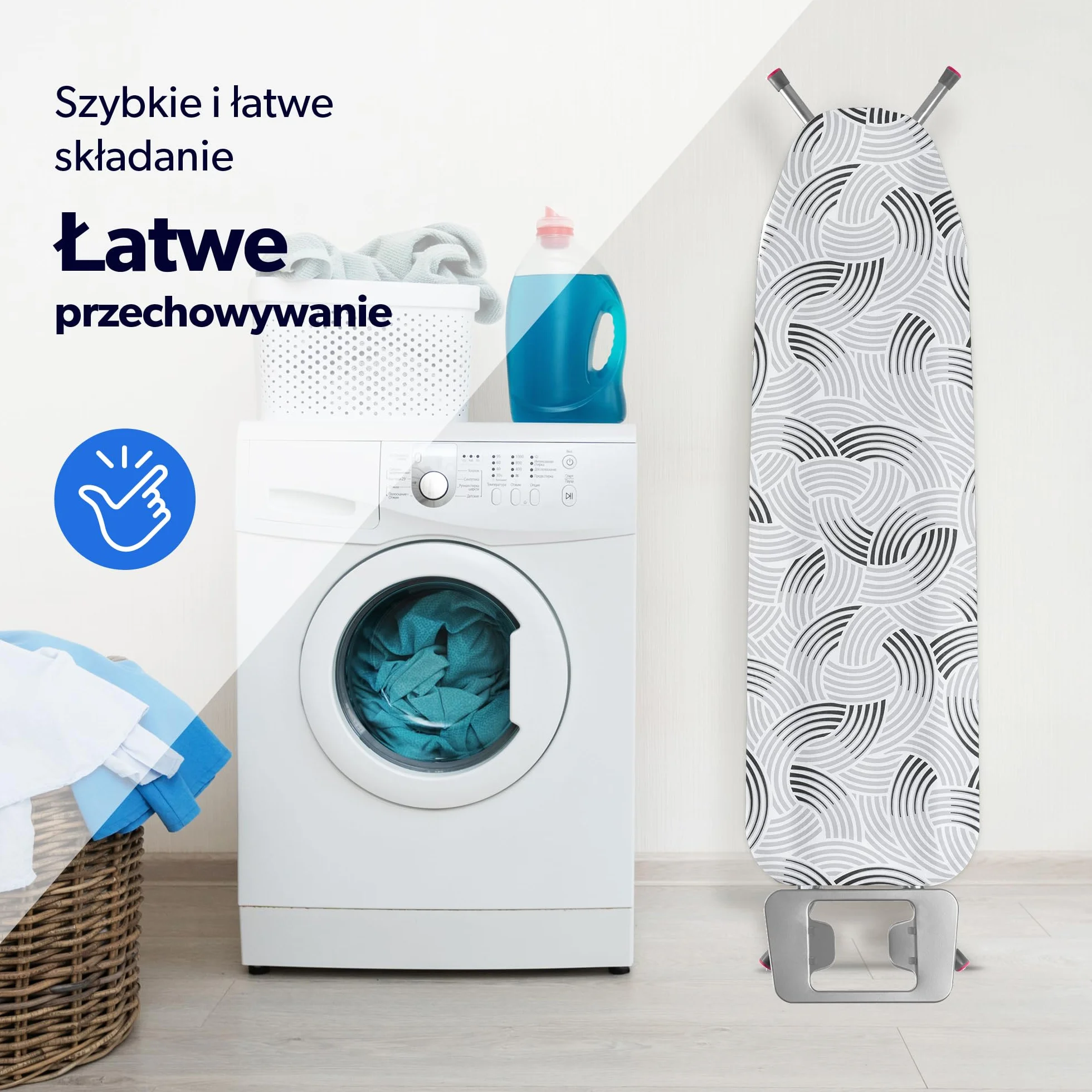 KADAX Deska do prasowania 114 x 34 cm do żelazek parowych z półką na żelazko i 5 mm podkładem, metalowa siatka odprowadza parę, antypoślizgowe stopki zapobiegają przesuwaniu