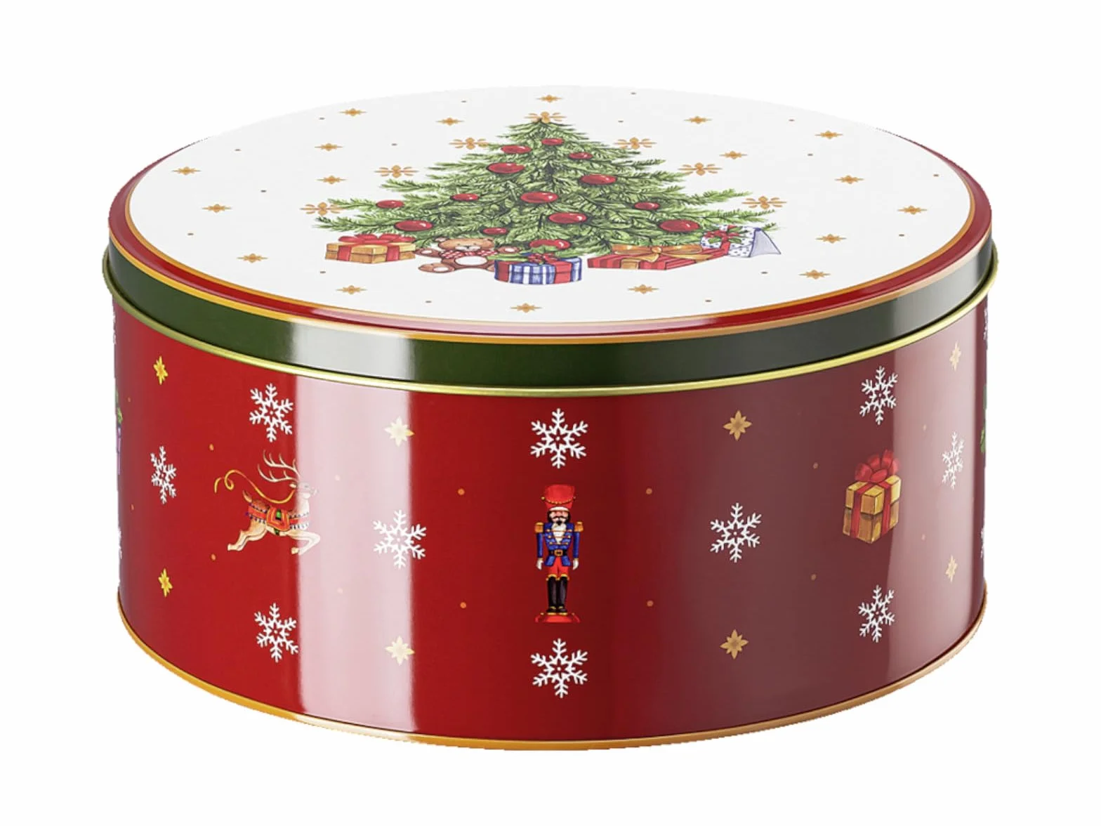 Hutschenreuther Happy Wintertime zestaw 3 puszek na ciasteczka
