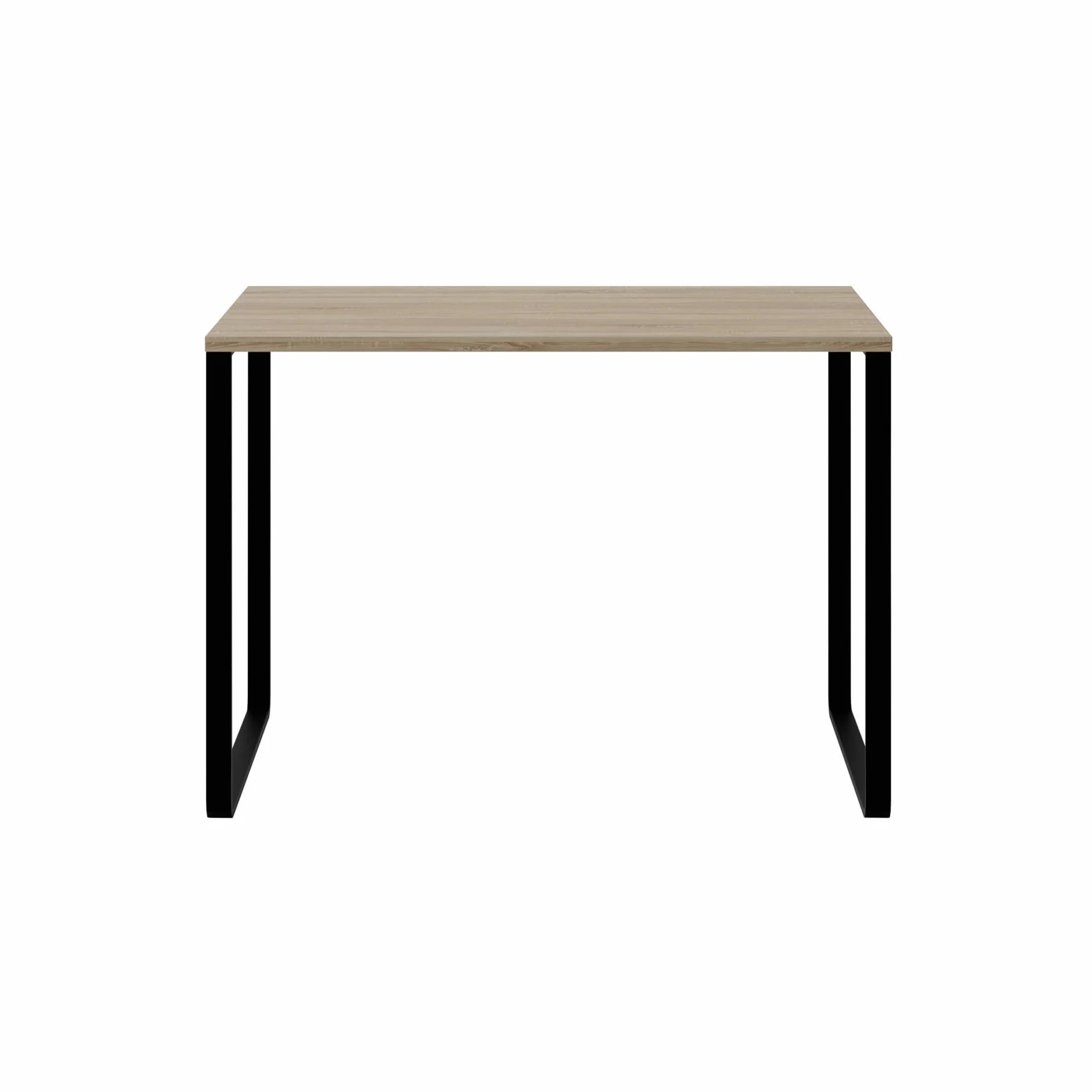 Stolik Kawowy AKKE 70x50cm Dąb Sonoma Metalowe Nóżki Wysokość 55 cm