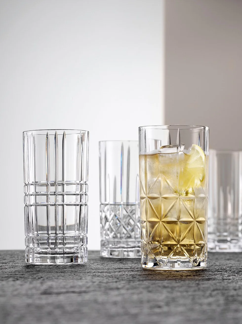 Spiegelau & Nachtmann 4-częściowy zestaw long drinków szkło kryształowe 445 ml Highland