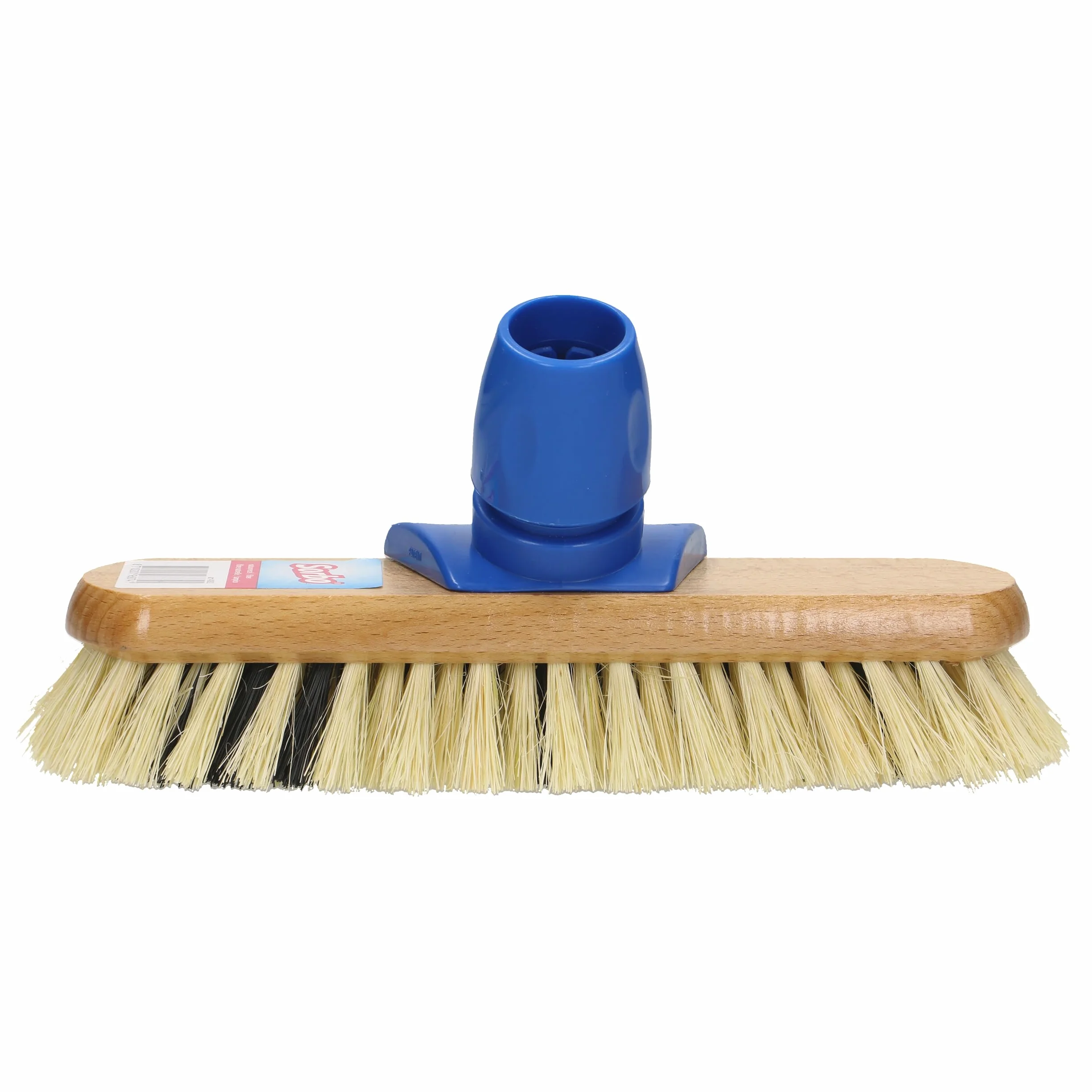 Szczotka do szorowania 22 cm twarde włosie z włókna szklanego drewniany korpus