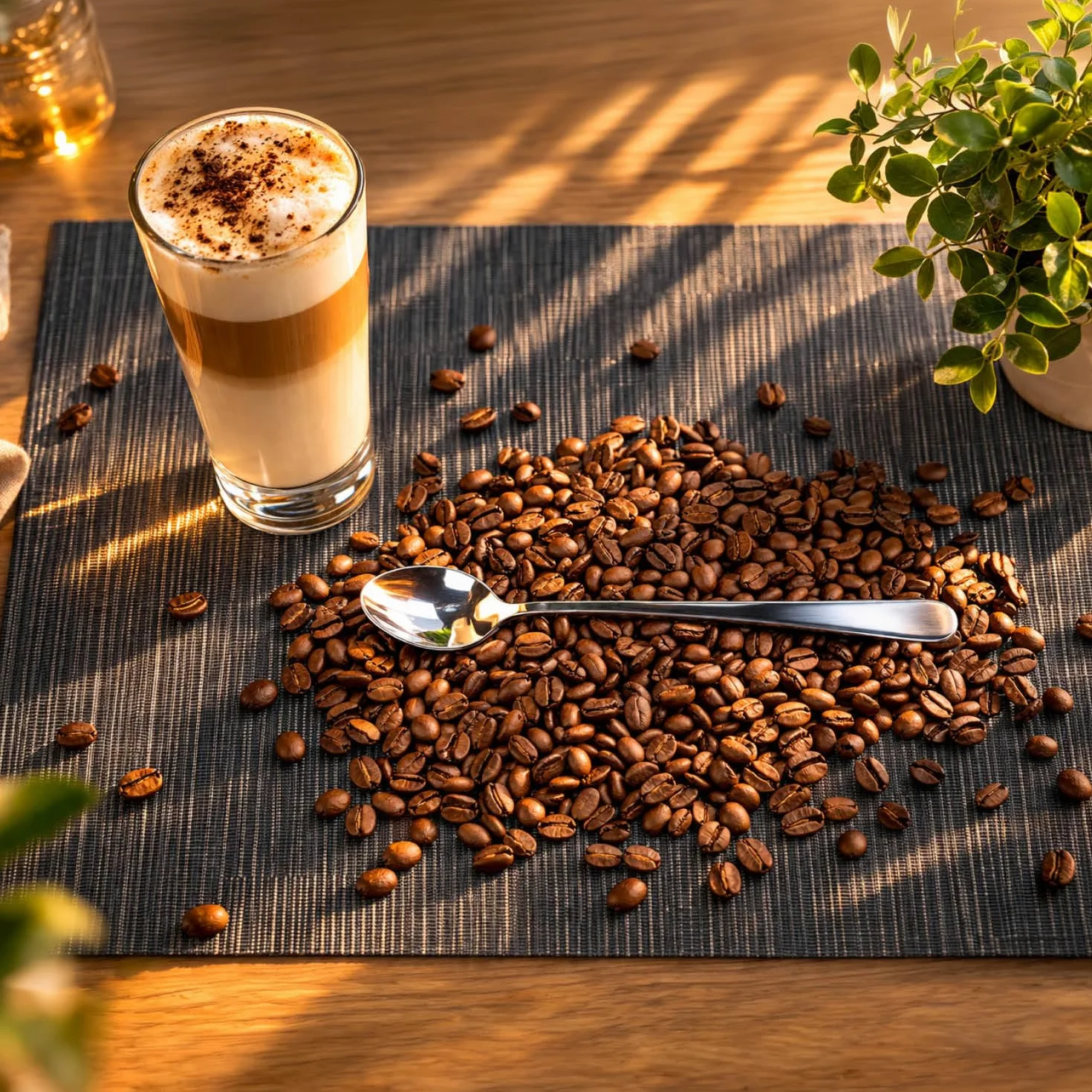 com-four® 12x Lyzeczki do latte macchiato ze stali nierdzewnej - Lyzki barowe - Dlugie lyzki do drinków - Dlugie lyzeczki do kawy - Lyzki do lodów (12 sztuk - Lyzeczki Latte Macchiato 20,5 cm)