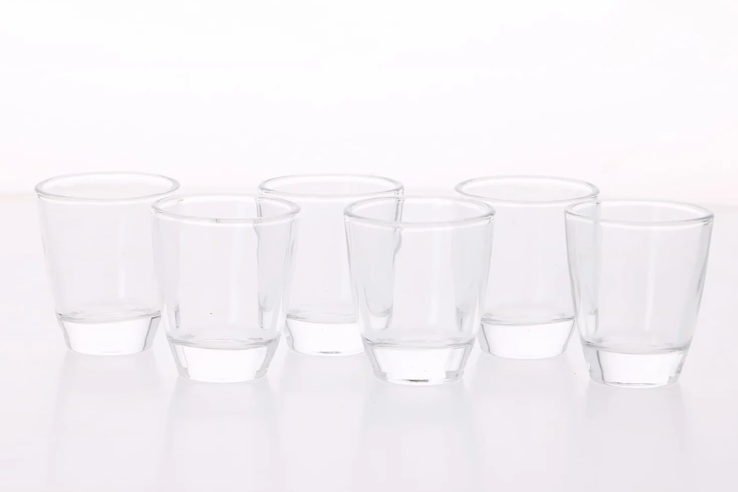 Alpina Szklanki do Shot Zestaw 6 - Digestif 45 ml - Zmywarkowe - Przezroczyste