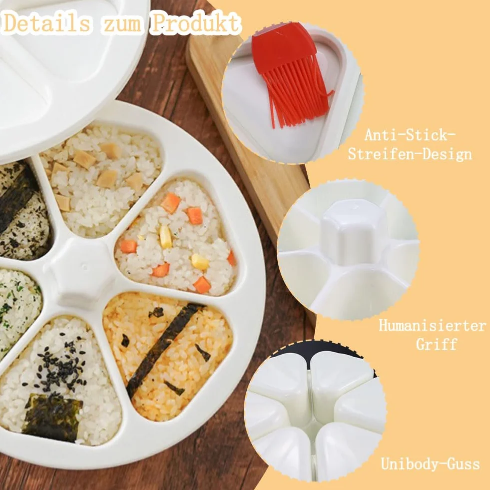 Zestaw do sushi Onigiri, forma do sushi
