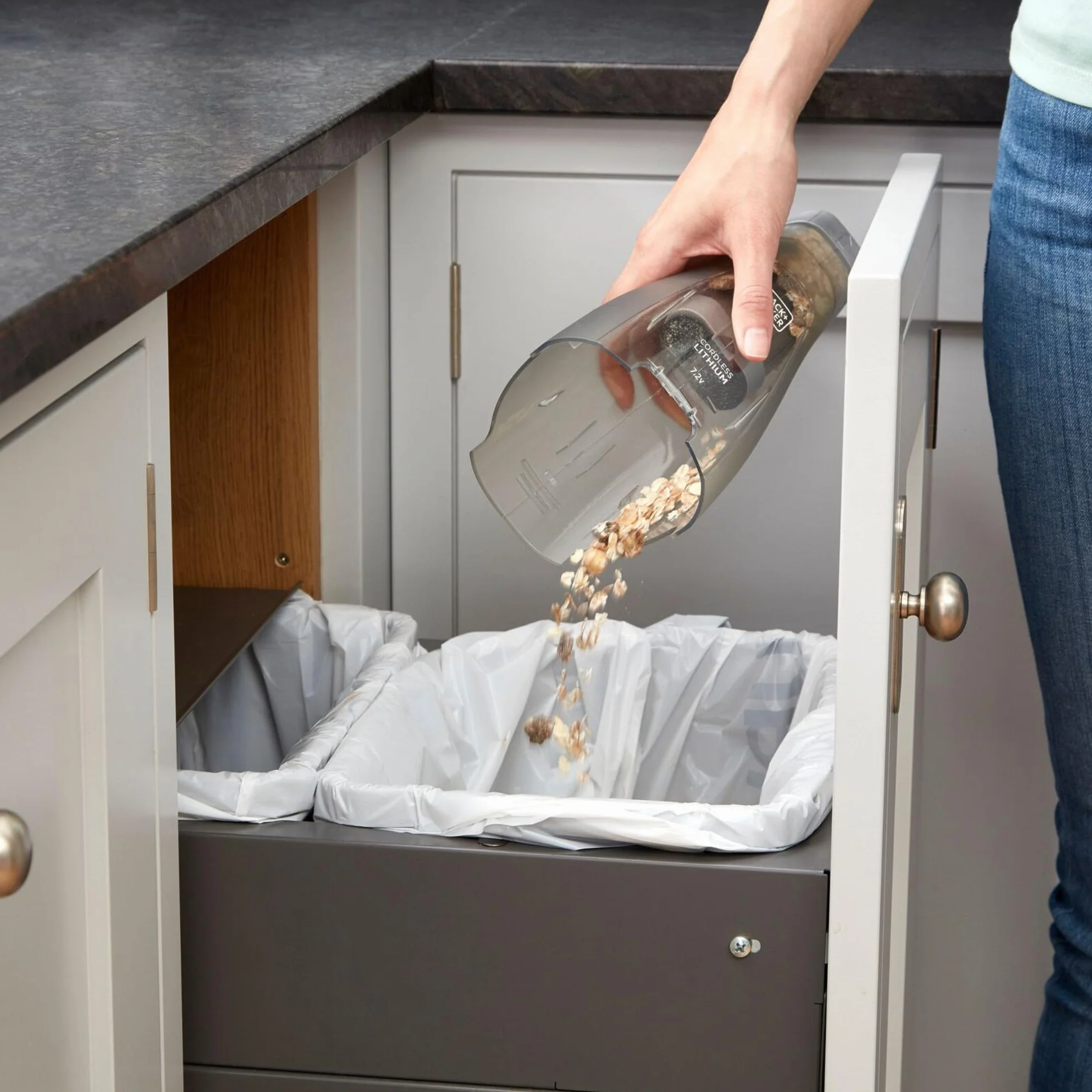 Dustbuster Odkurzaczy Ręczny, Niebieski, 15.5W 7.2V