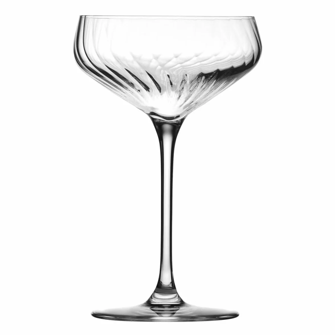 KROSNO Avant-Garde LUMI Kieliszki do Martini i Koktajli 290 ml Zestaw 6 szt – Szkło Kryształowe Bezołowiowe, Eleganckie Kieliszki do Margarita, Daiquiri, Espresso Martini, Do Zmywarki