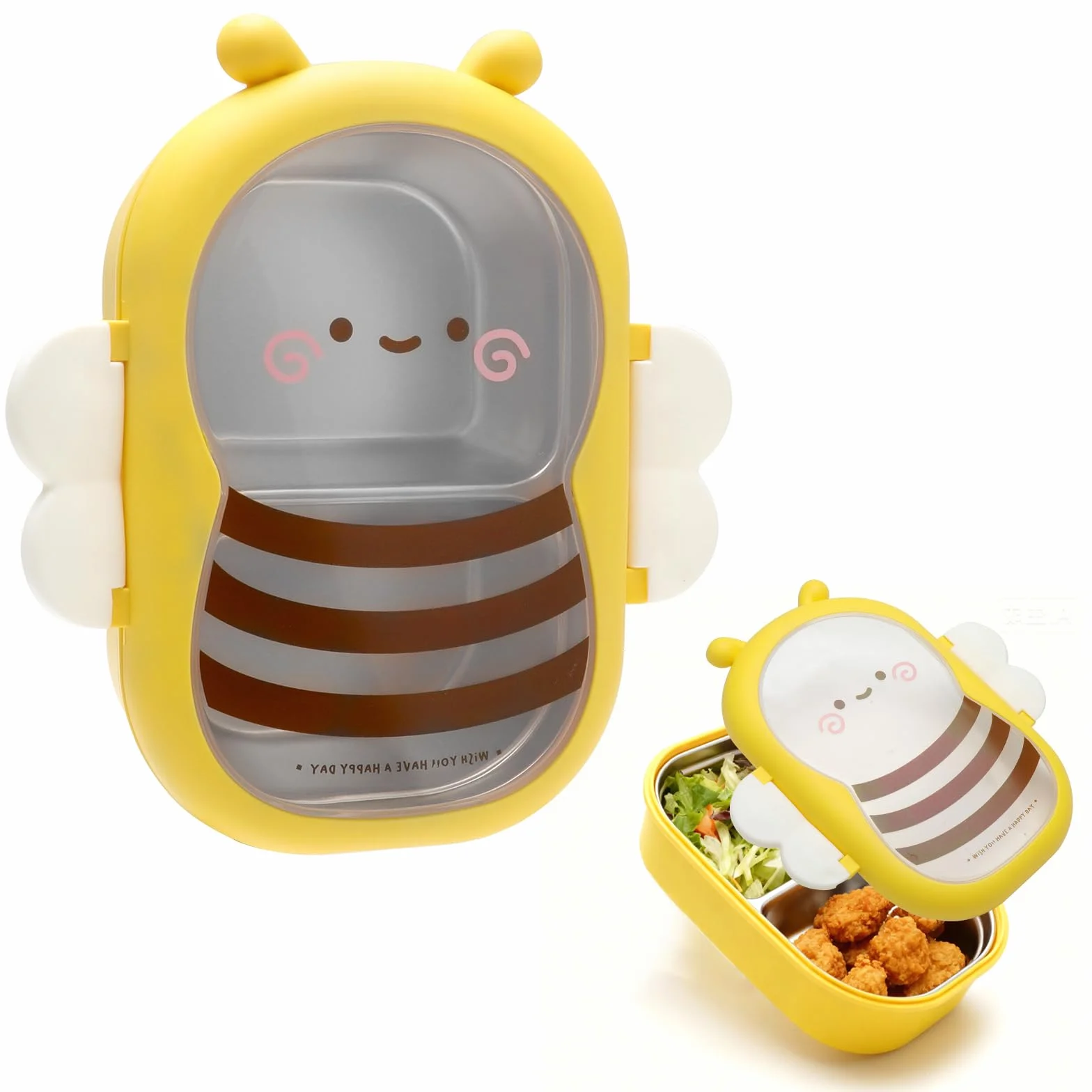 VOSSOT Junior pudełko śniadaniowe ze stali nierdzewnej bez BPA bento dla dzieci