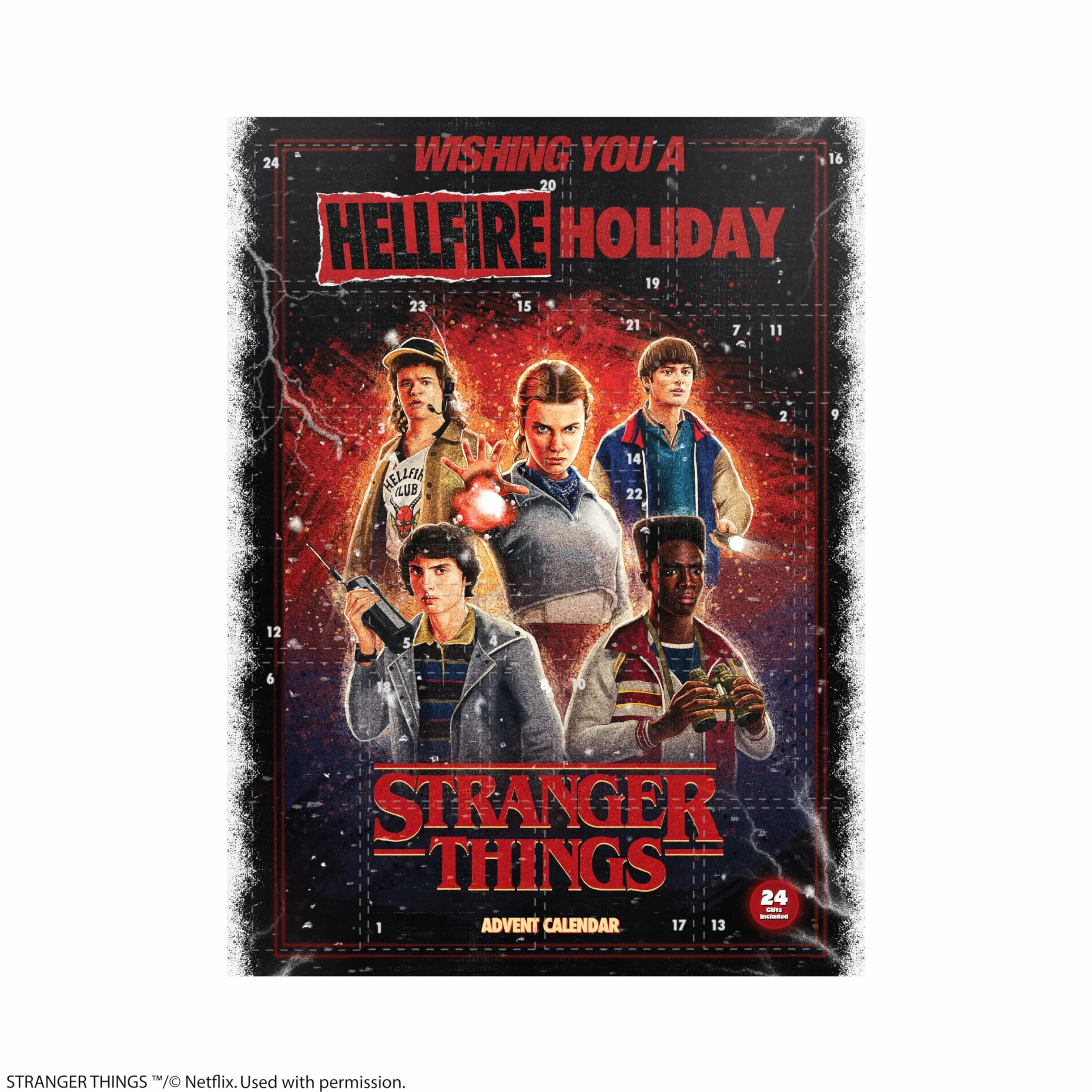 CINEREPLICAS Kalendarz adwentowy Stranger Things 2025 - oficjalna licencja