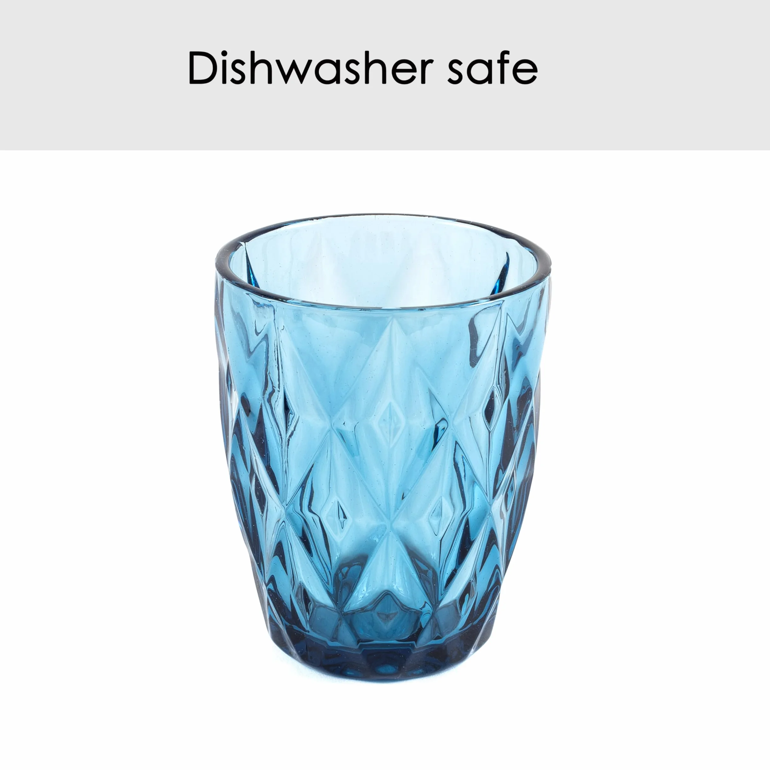 Zestaw 6 Szklanek Hanseküche 250 ml Kolorowe Szklanki Do Wody Soków