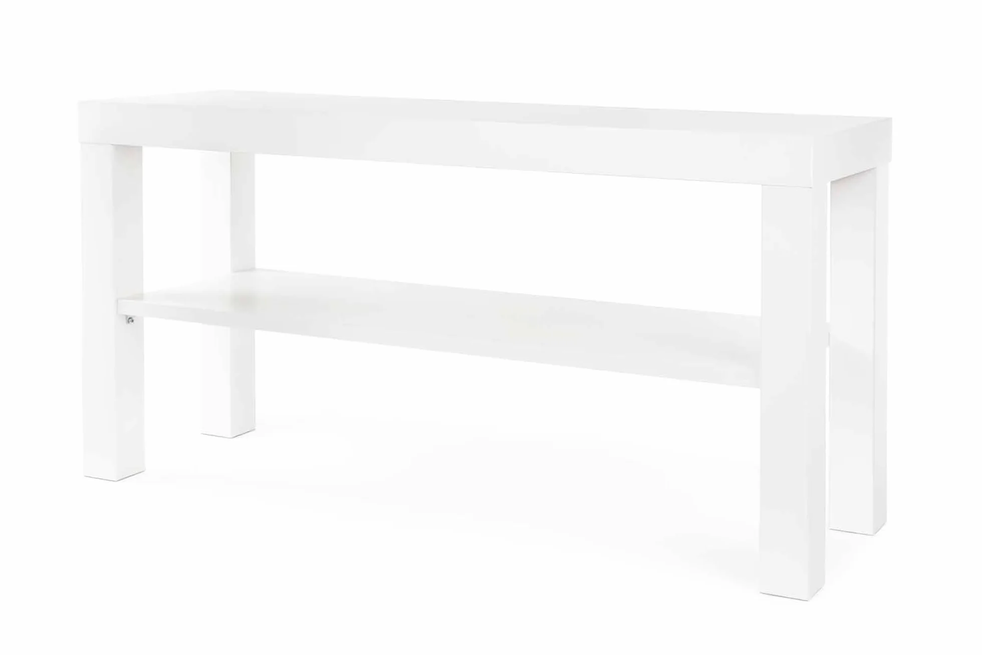 Ikea Lakierowana Szafka Pod Telewizor W Kolorze Białym; (90 X 26 Cm), 502.432.99
