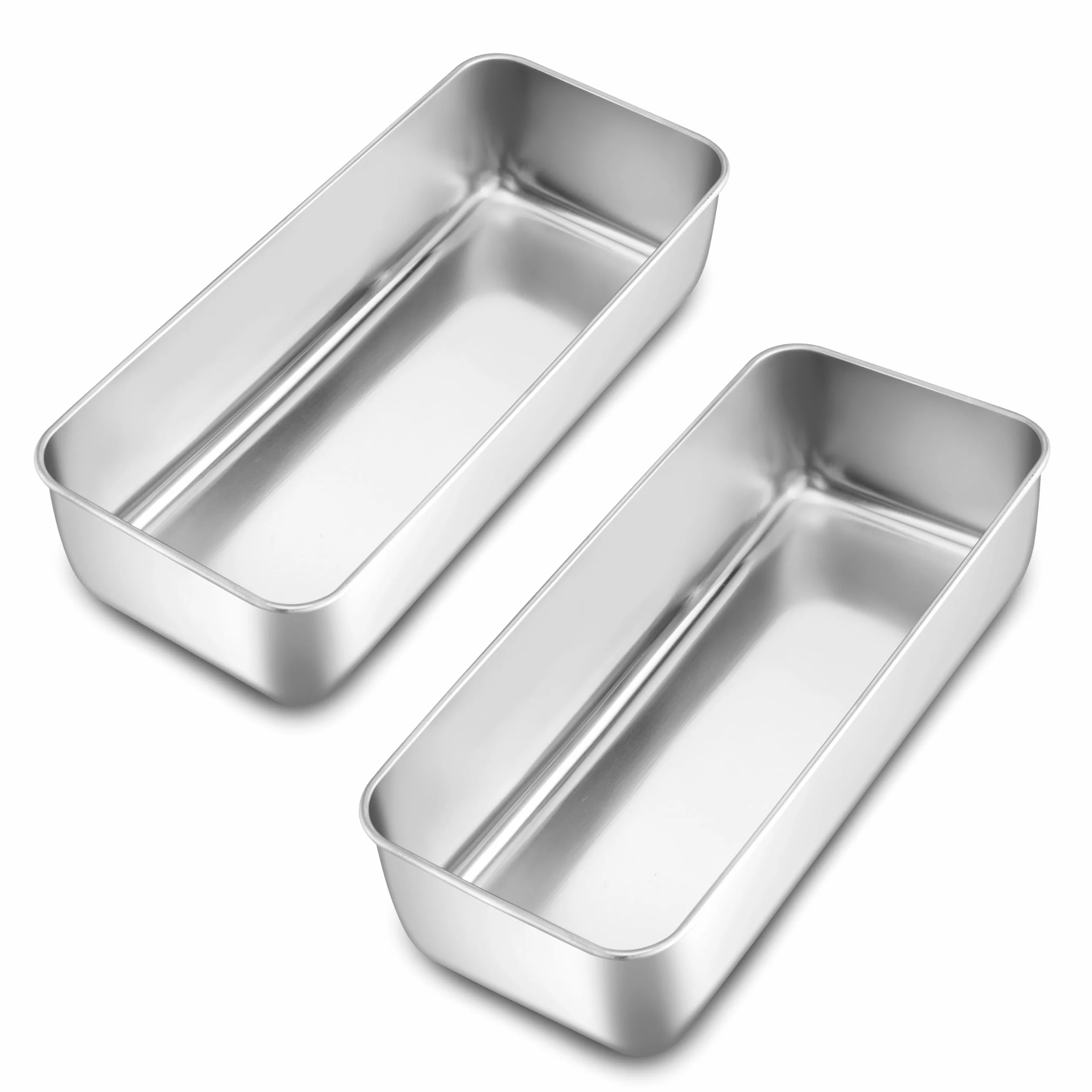 Homikit 2 sztuki forma do pieczenia chleba 30,5 cm ze stali nierdzewnej