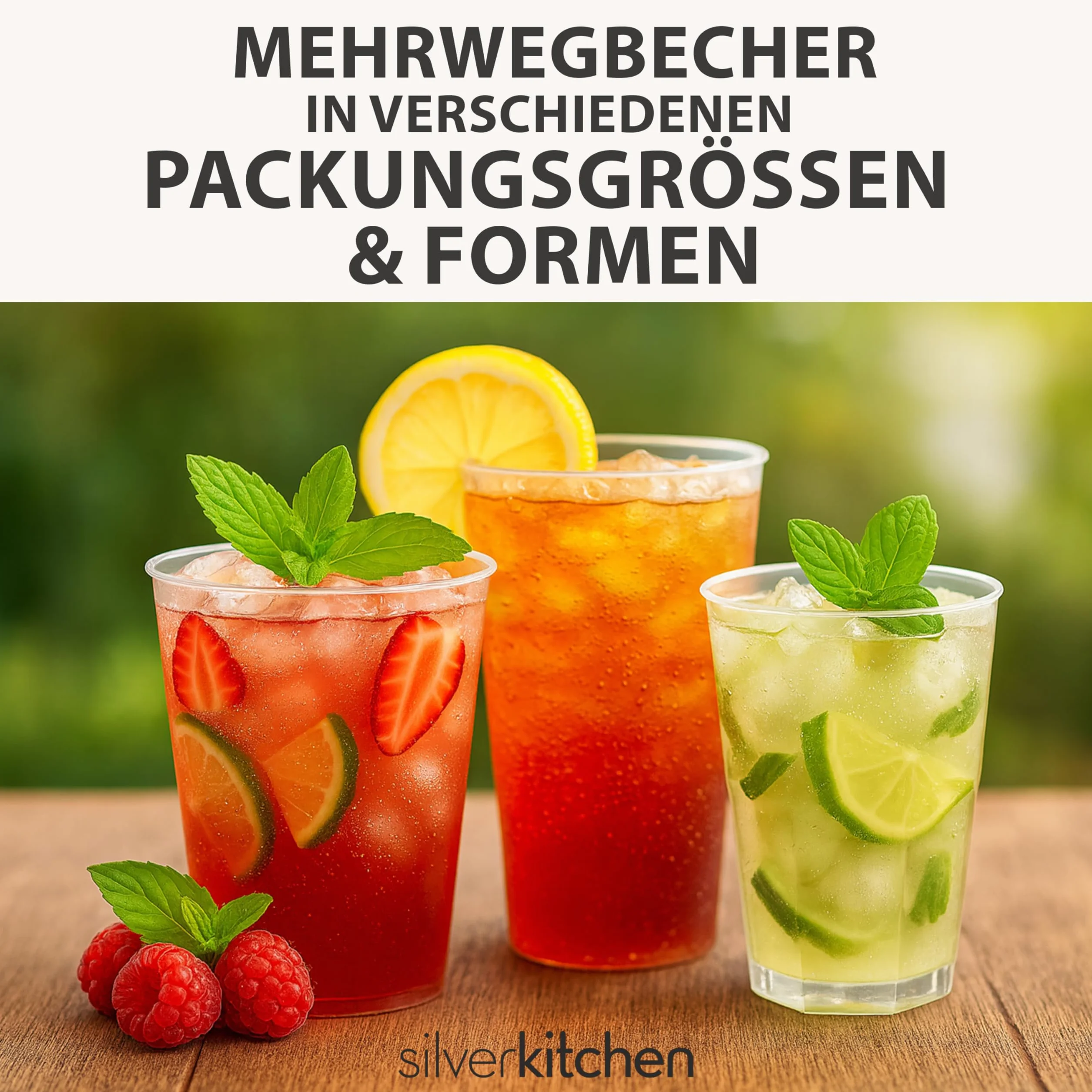 Kubek do long drinków 0,3 l, wielokrotnego użytku, BPA-free, z podziałką, zmywarka