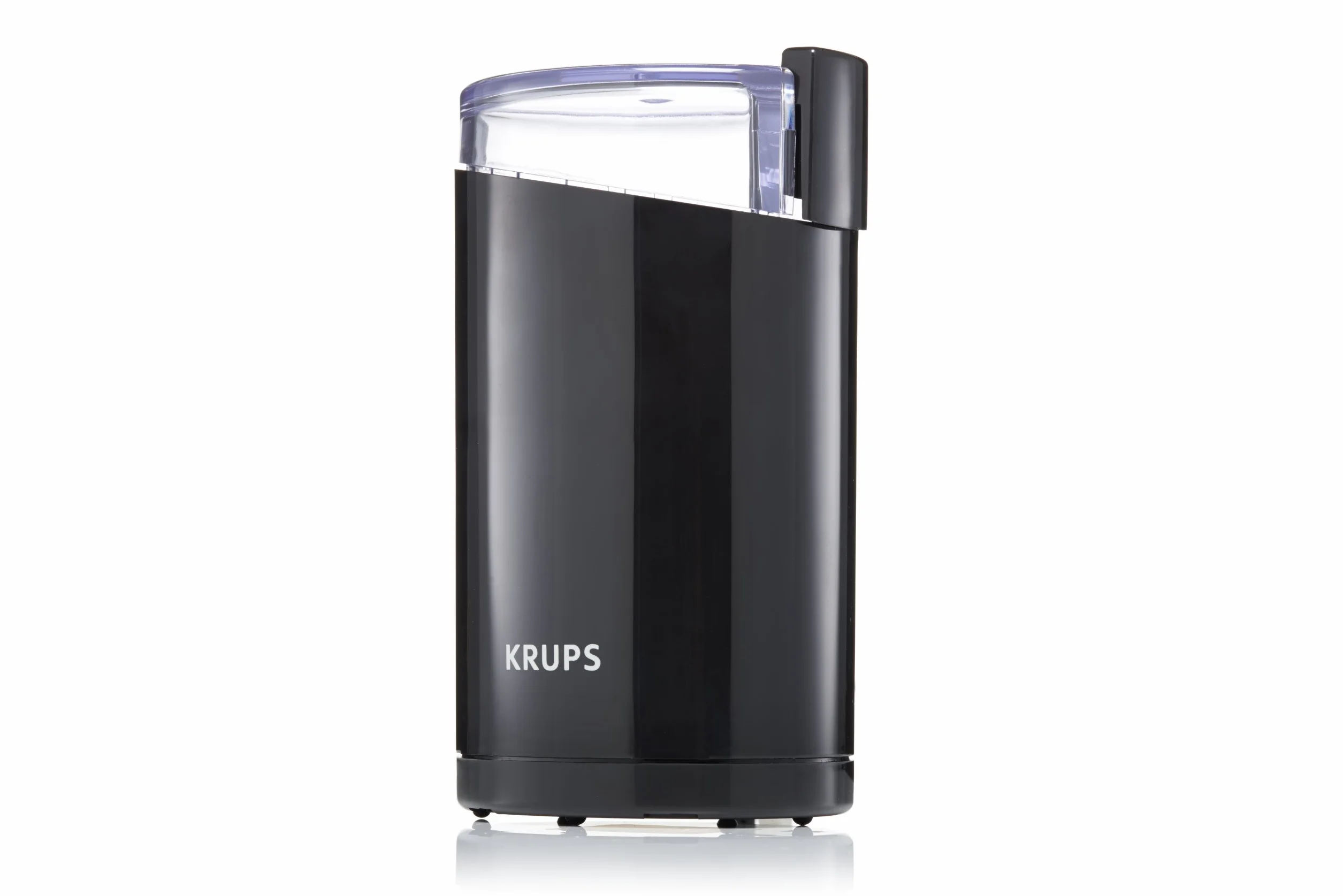 Krups F20342 Młynek do Kawy i Przypraw w Jednym, Wydajny Silnik, Zmienny Stopień Mielenia, Pojemność 75 G, Nóż Udarowy ze Stali Nierdzewnej, Nóżki Antypoślizgowe, Kolor Czarny