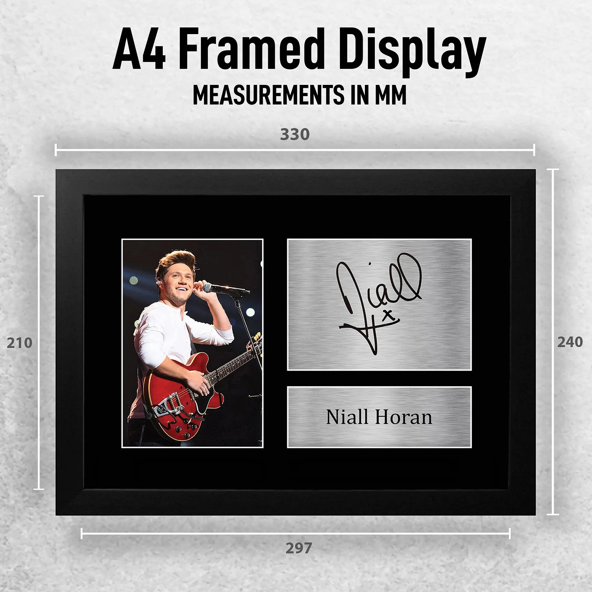 Niall Horan autograf prezent A4 nadruk zdjęcie