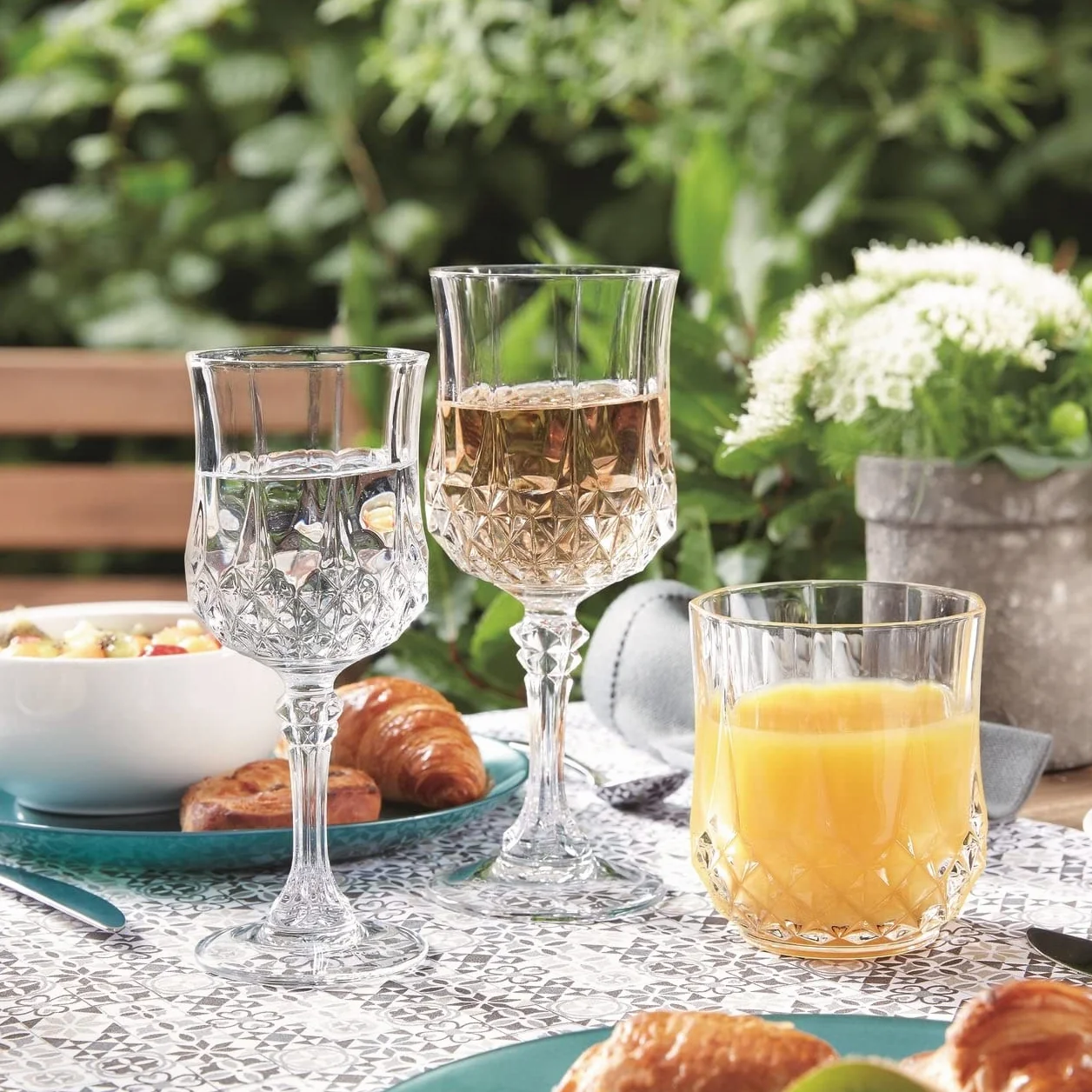 Cristal D'Arques Paris Kieliszki do Wina, Szkło, 6 sztuk