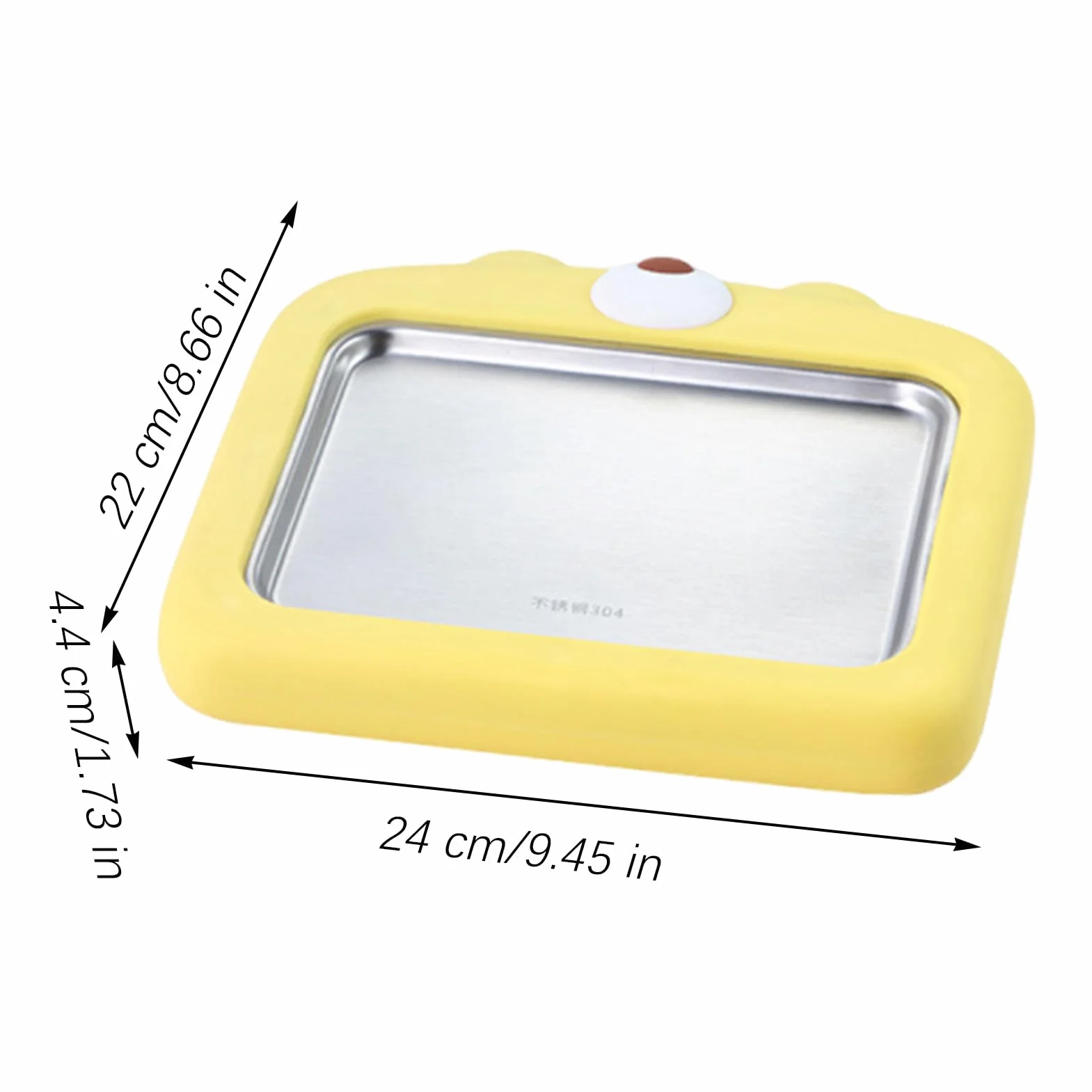 Ice Cream Roll Maker, Roller Yoghurt Maker Cold Plate with Spatulas, Non-Electric Household Cream Pan, Perfect for Child & Family Activities, Kids, Teens & Friends