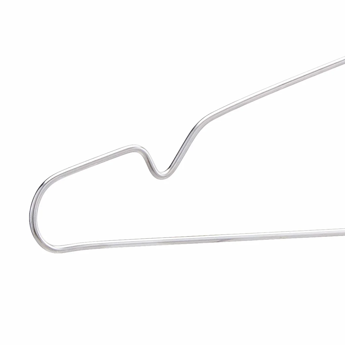Amazon Basics Wieszaki na ubrania ze stali nierdzewnej, 50 sztuk