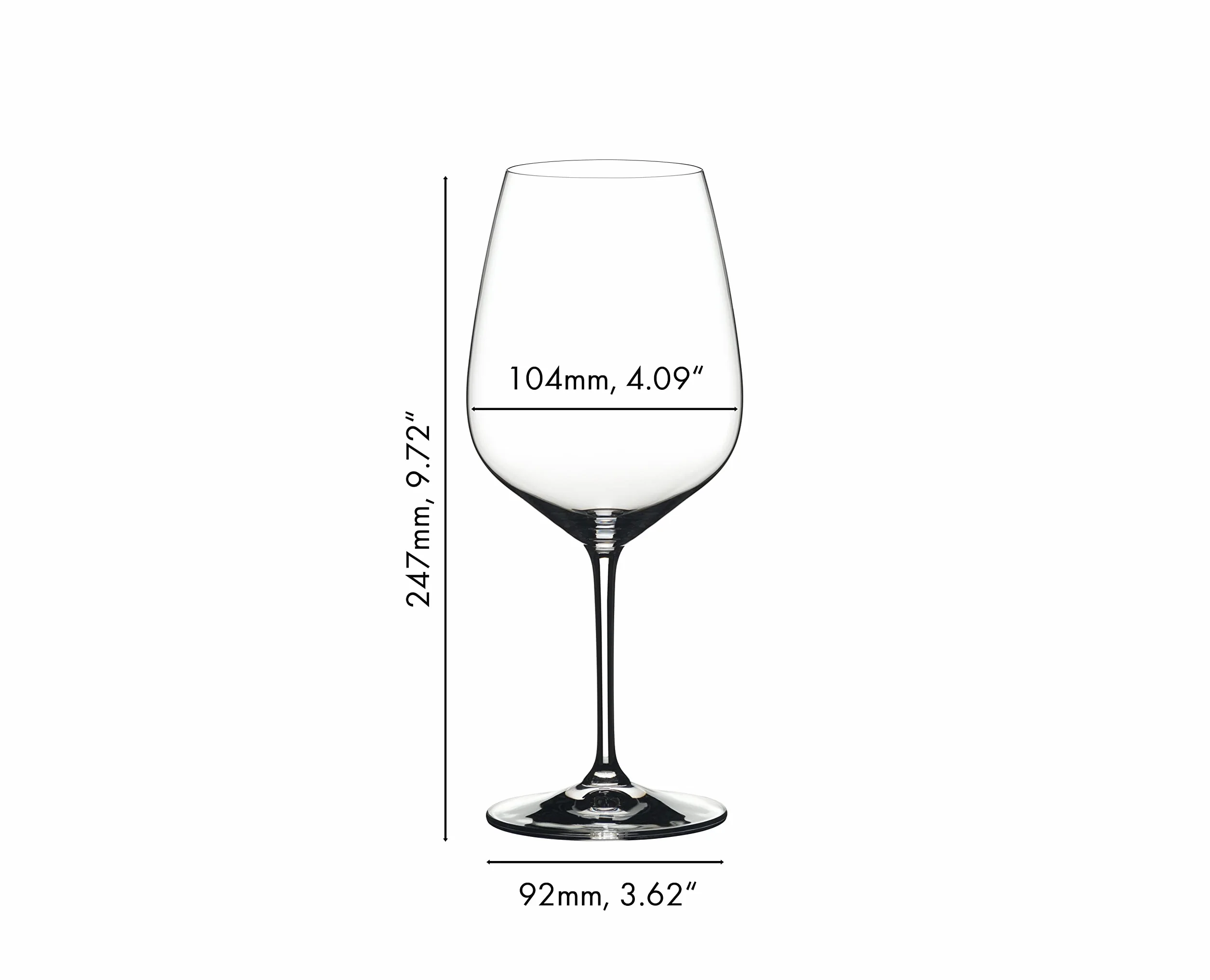 Riedel szkło Cabernet zestaw 2 szt. przezroczyste