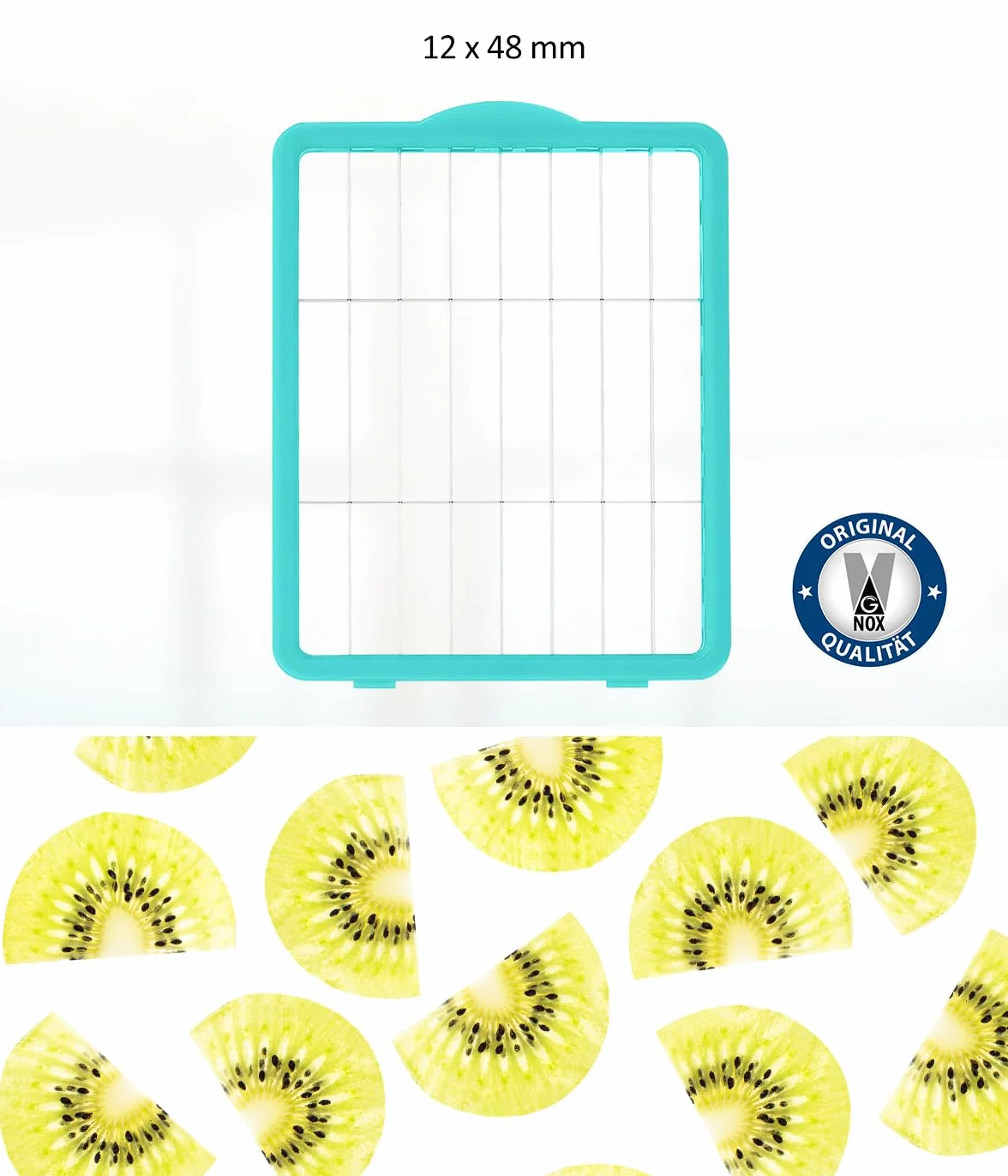 Genius Nicer Dicer Chef Professional zestaw akcesoriów do krojenia warzyw, 5-częściowy zestaw akcesoriów do krojenia warzyw, wkładka do przechowywania, wkładki do noży, ochrona noży,