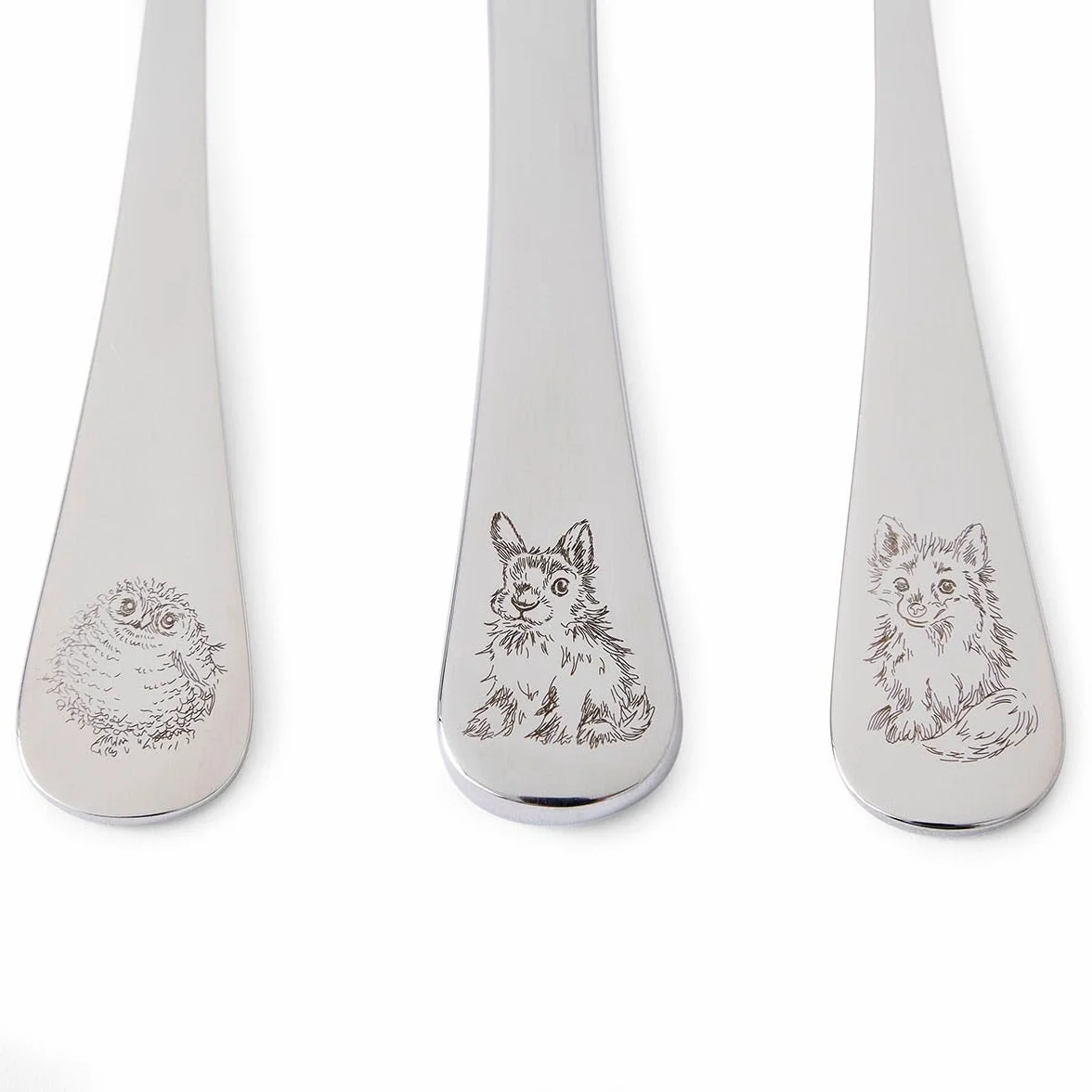 Royal Worcester Wrendale Designs Zestaw sztućców Little Wren