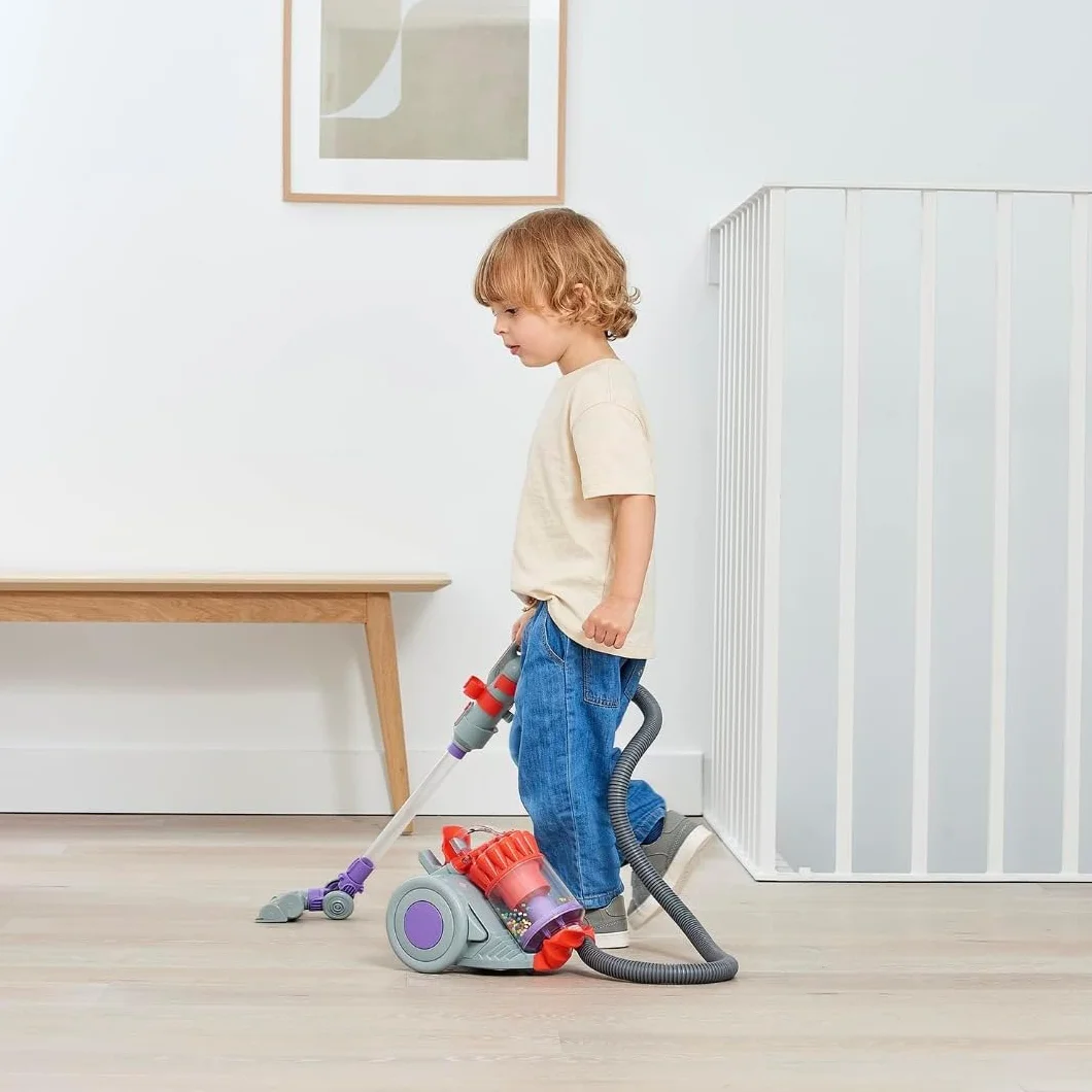 Casdon Dyson DC22 Vacuum Cleaner Toy for Children Aged 3+ with Working Suction