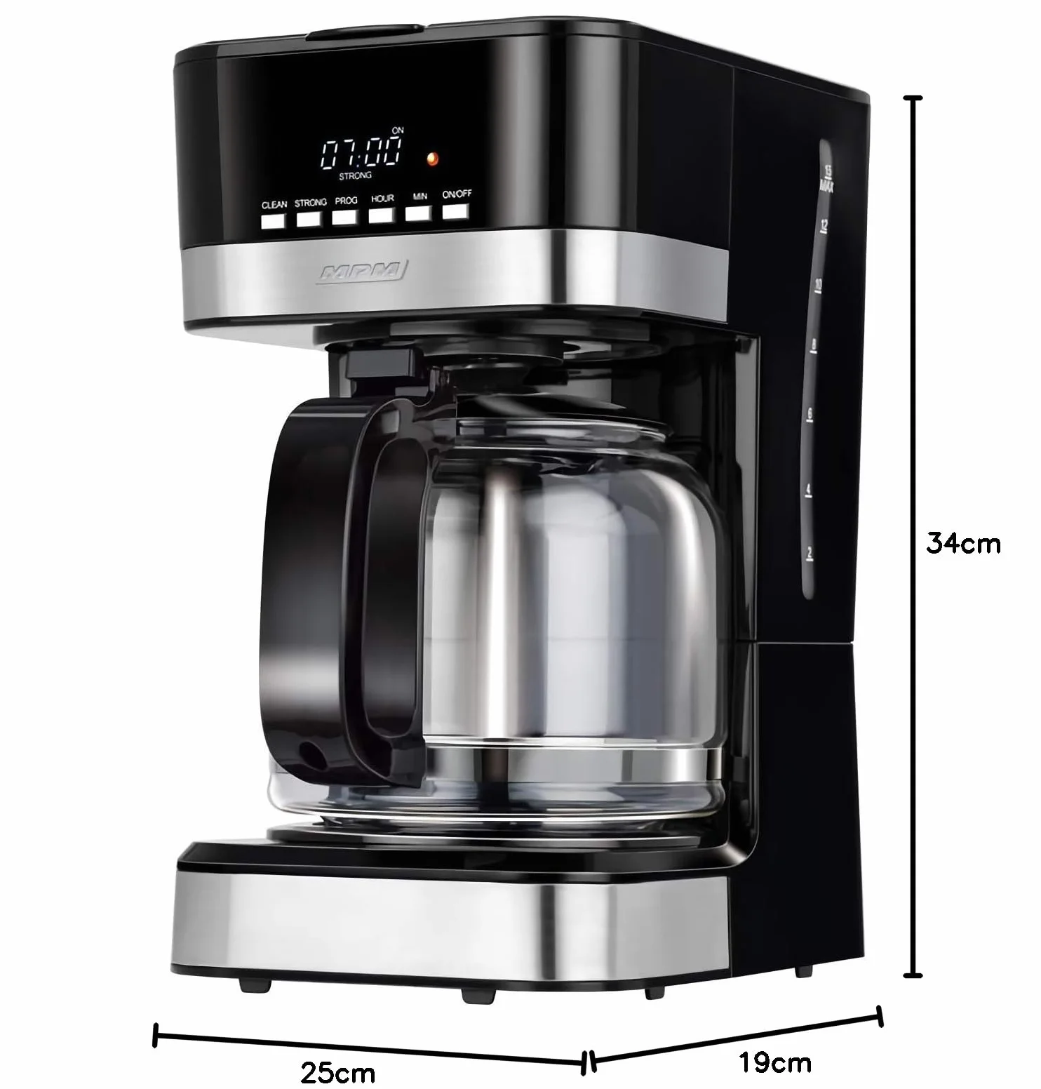 MPM MKW-05 Ekspres Przelewowy do Kawy 1,8 l 950W