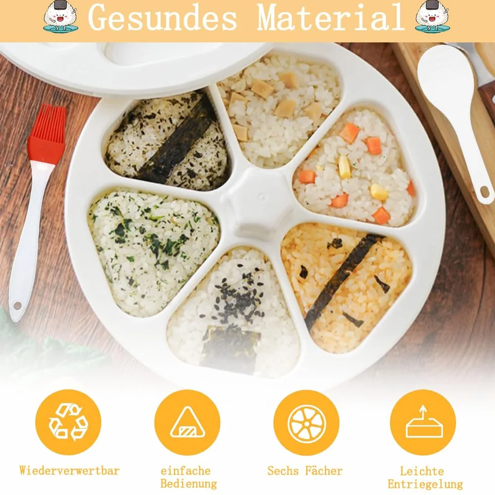 Zestaw do sushi Onigiri, forma do sushi