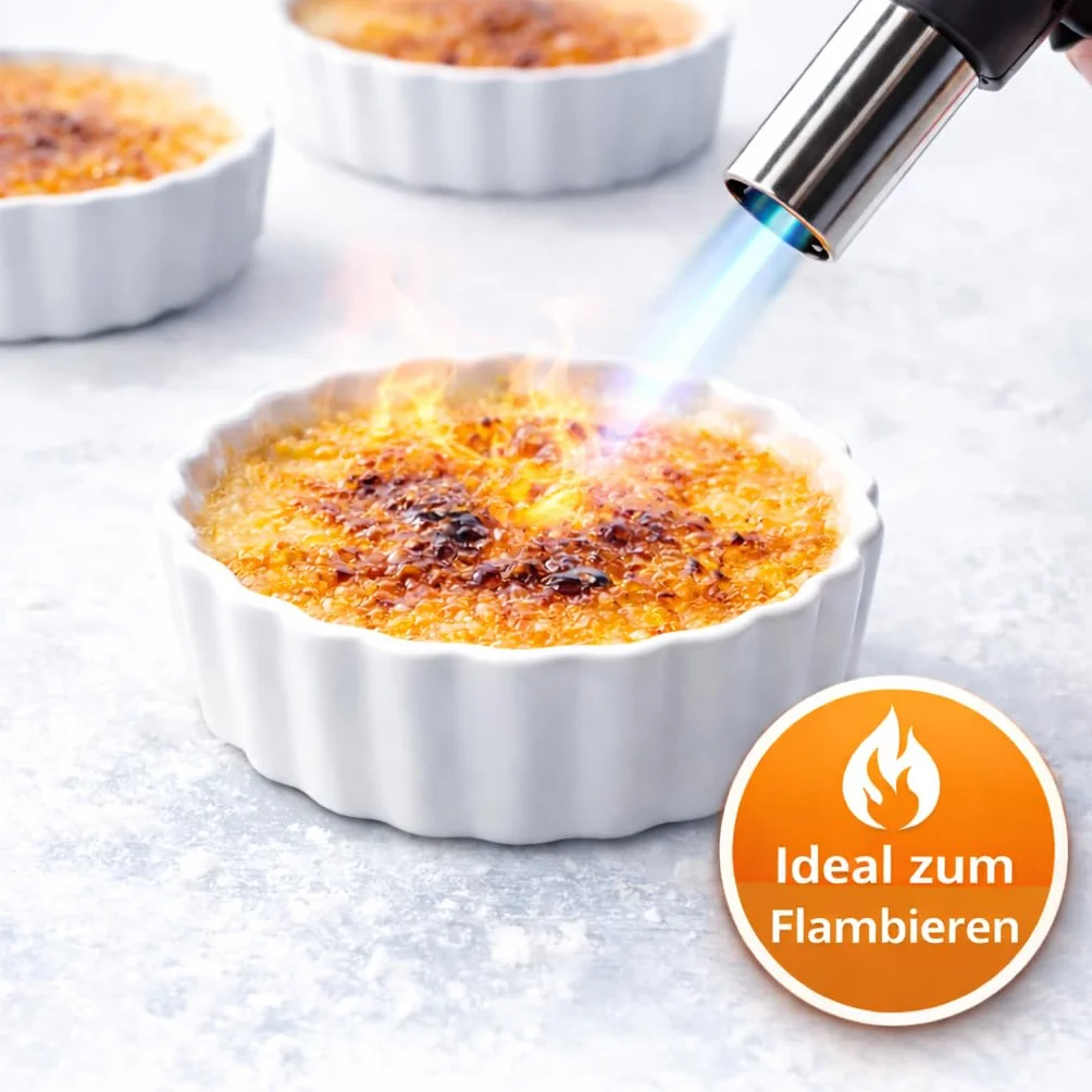 Foremki do tarty ceramiczne Ø 11,5 cm 6 sztuk mini forma do quiche