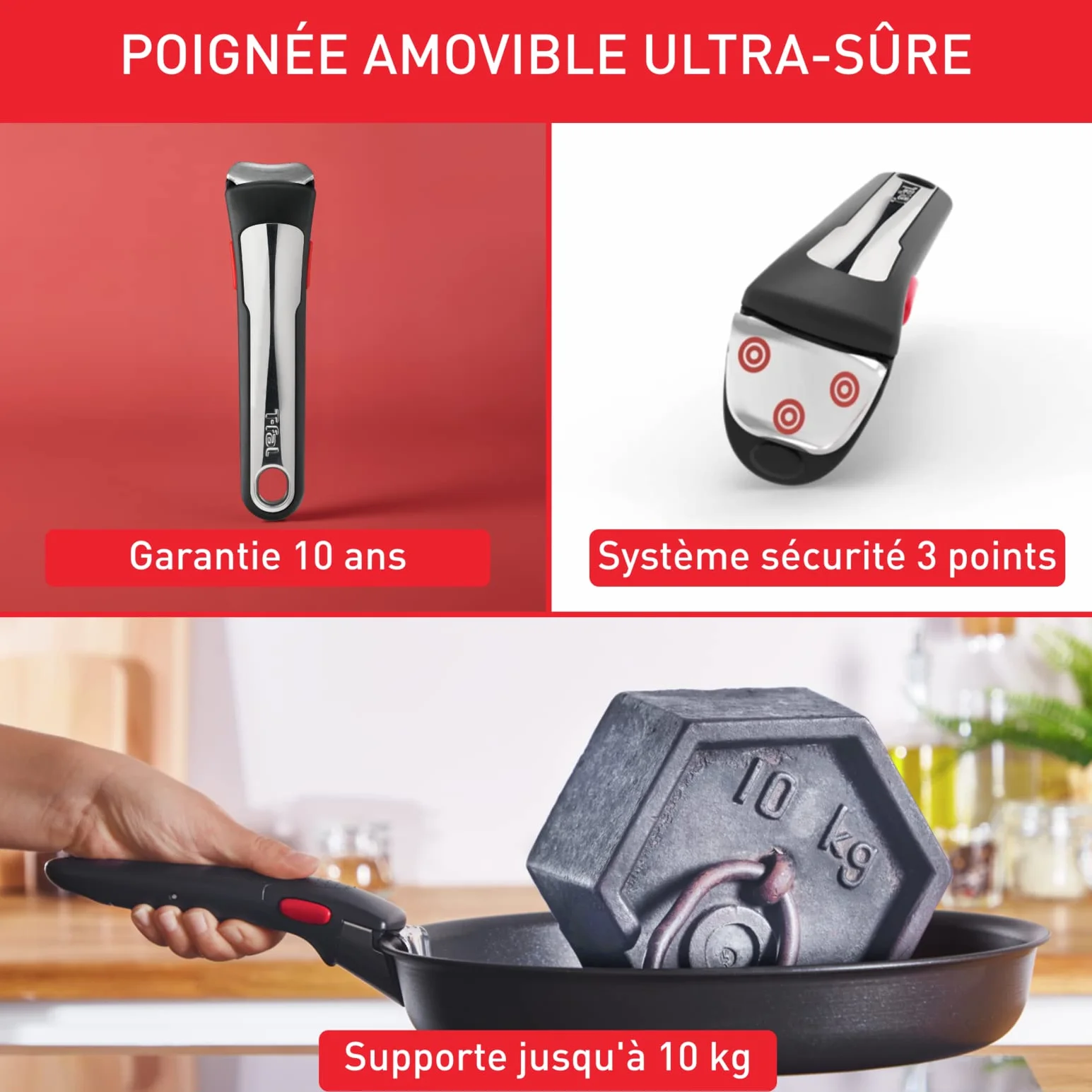 Tefal Ingenio Eco Resist Patelnia do Naleśników Ø 27 cm Aluminium Czarny