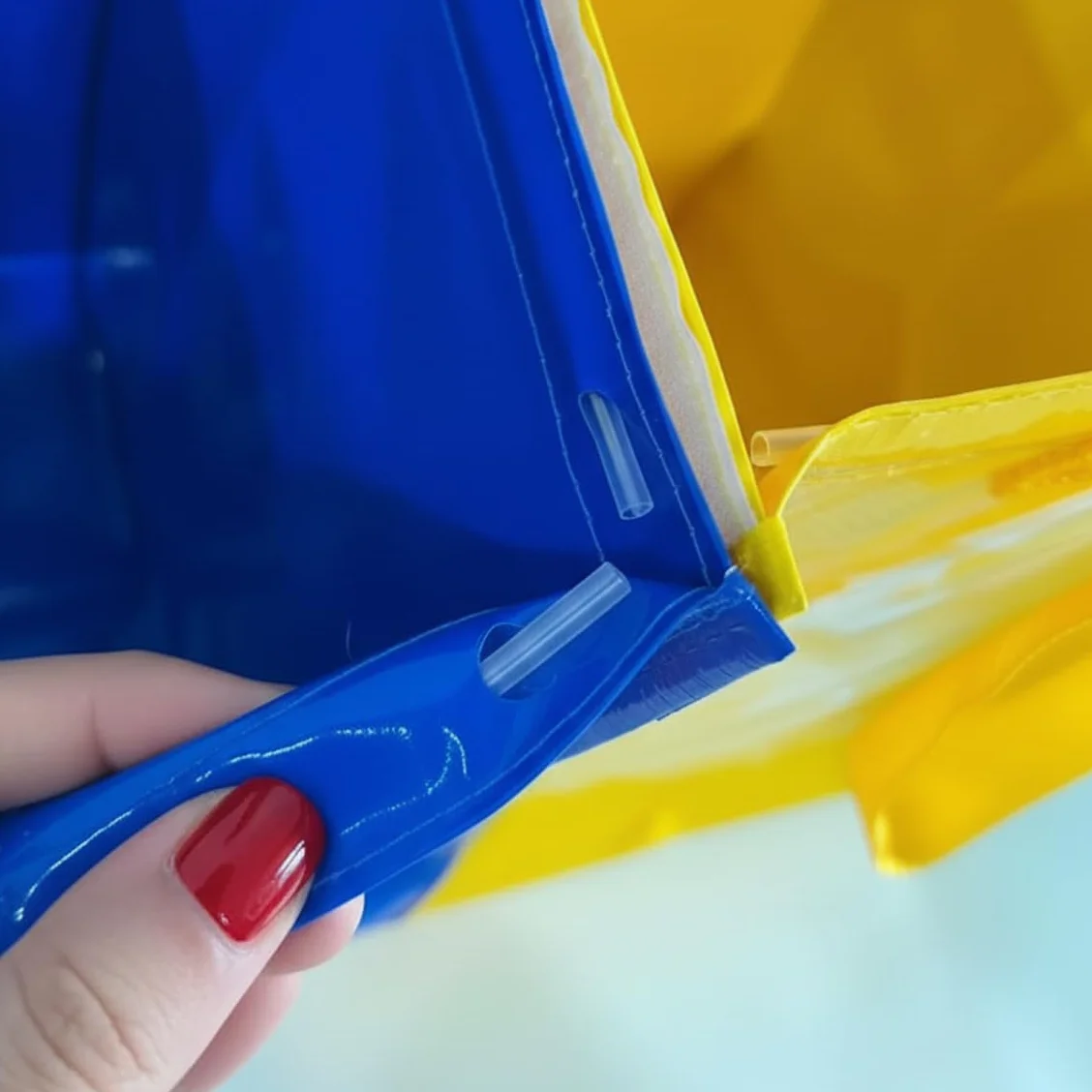 Torby do Recyklingu z Uchwytem - Pojemnik na Śmieci - System Recyklingu Tworzyw Sztucznych - Organizer