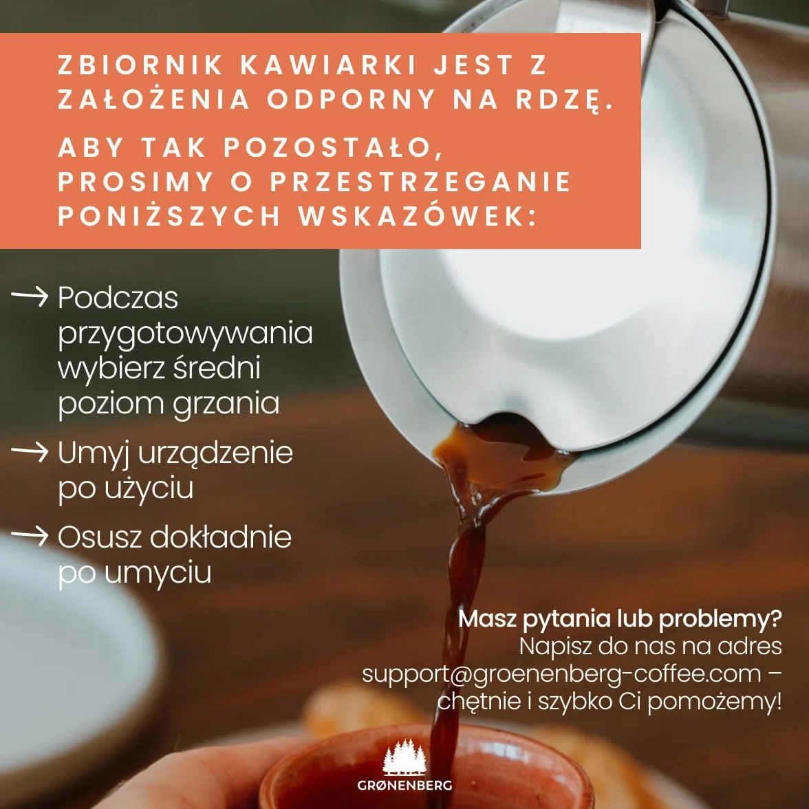 Groenenberg Ekspres do kawy indukcyjny (4I6 filiżanek) I włoski ekspres do kawy ze stali nierdzewnej I w zestawie zapasowa uszczelka i wkład redukcyjny (4 filiżanki (200ml))