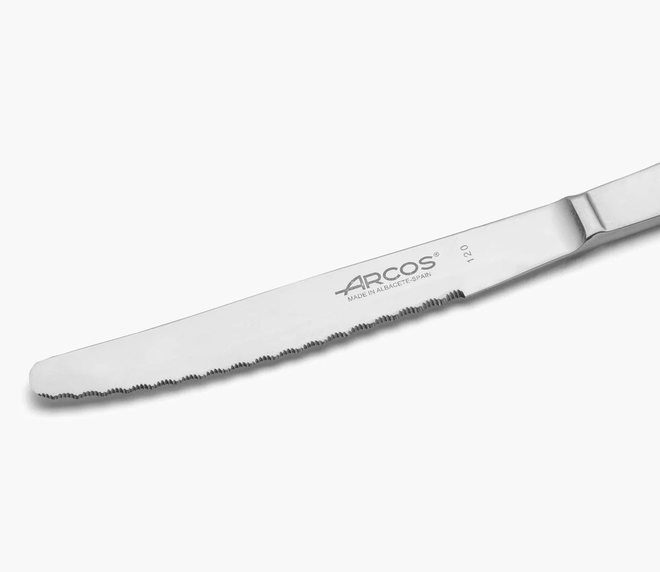 Arcos 460100 Nóż stołowy monoblok ze stali nierdzewnej 110 mm 18/8 srebrny