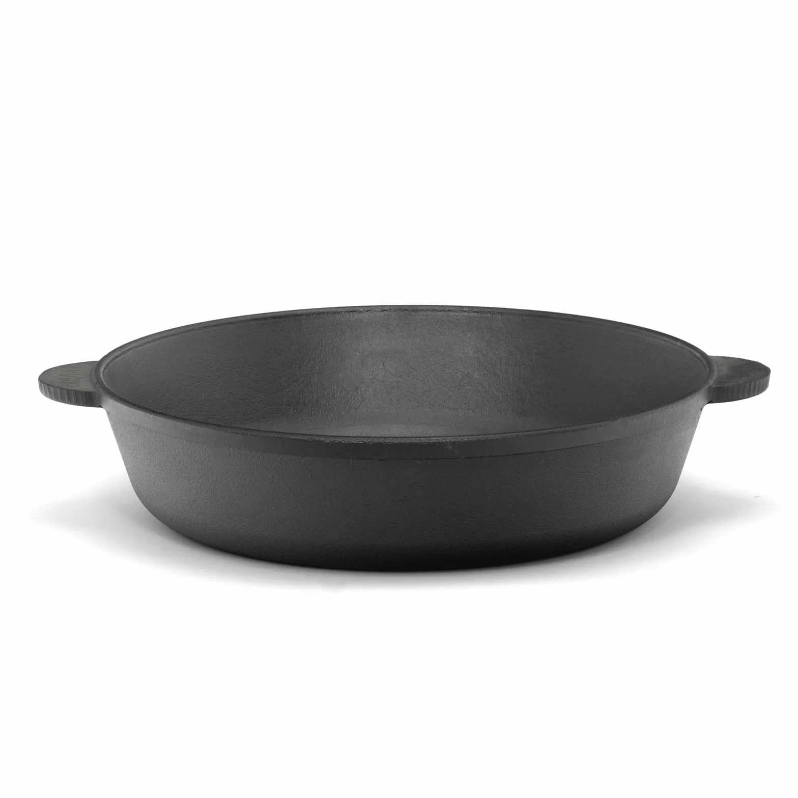 4BIG.fun Patelnia żeliwna 28 cm Cocotte garnek do duszenia indukcyjna
