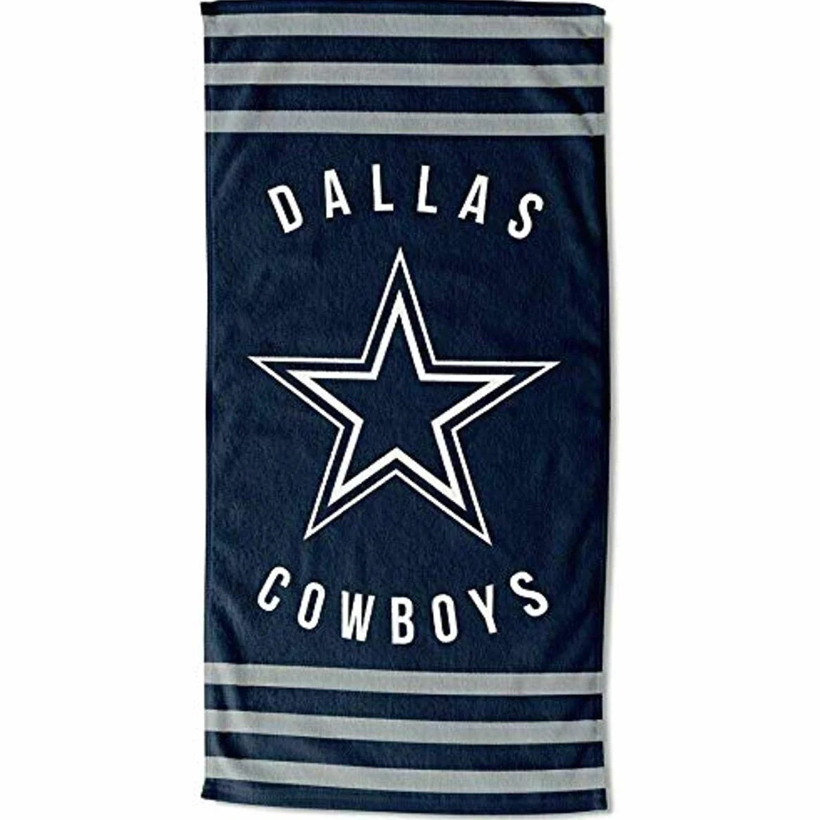 The Northwest Company NFL Dallas Cowboys Stripes ręcznik plażowy, 76 cm x 152 cm, wielokolorowy, jeden rozmiar (DACTWL72004)