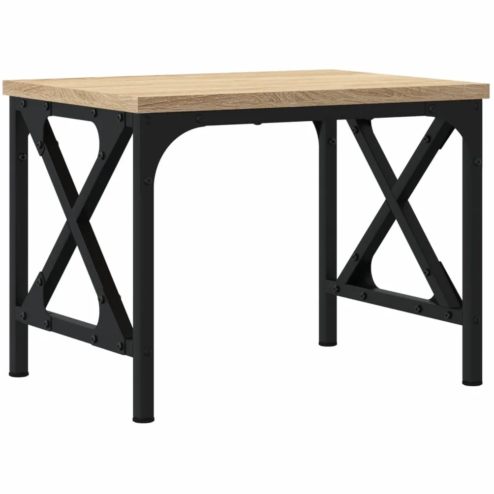 vidaXL Stojak pod drukarkę, dąb sonoma, 40x30x31 cm, organizer na biurko, regał do przechowywania, półka do przechowywania, stolik na drukarkę