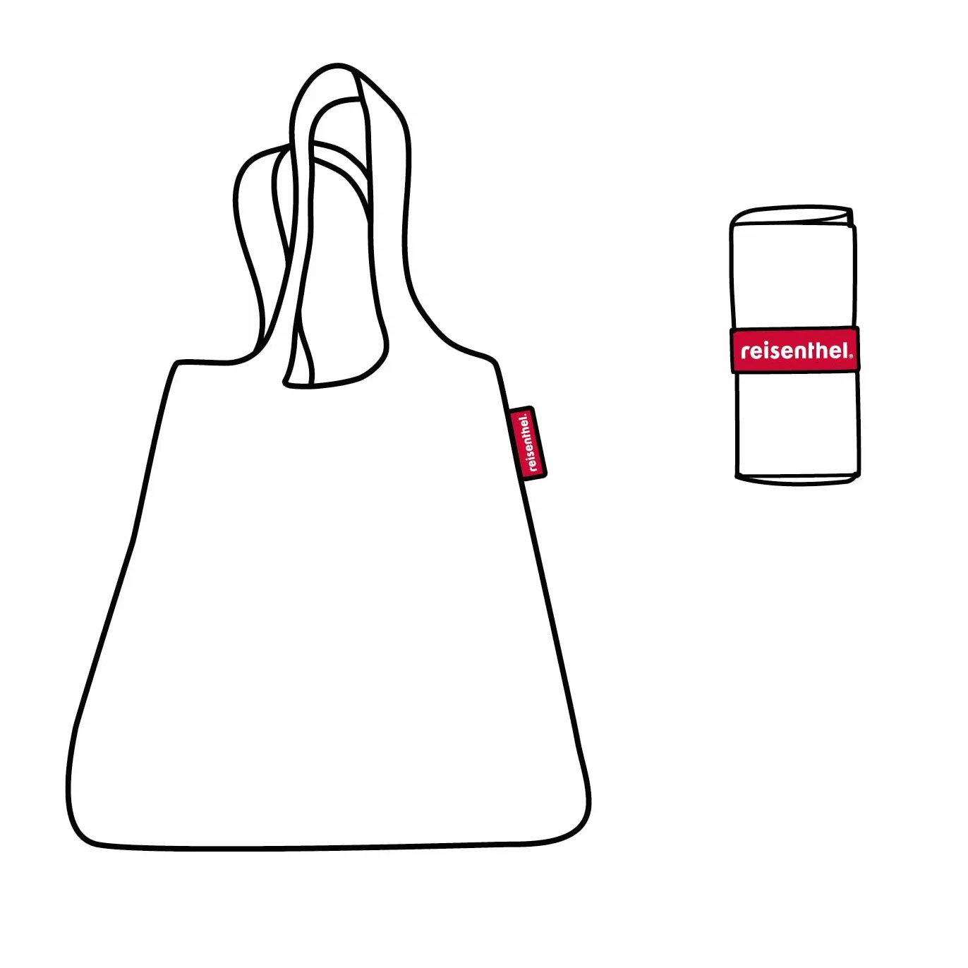 reisenthel Mini maxi shopper – składany kompaktowy plecak – wodoodporny, Couleur:leo macchiato, leo macchiato, Rozmiar uniwersalny, sport