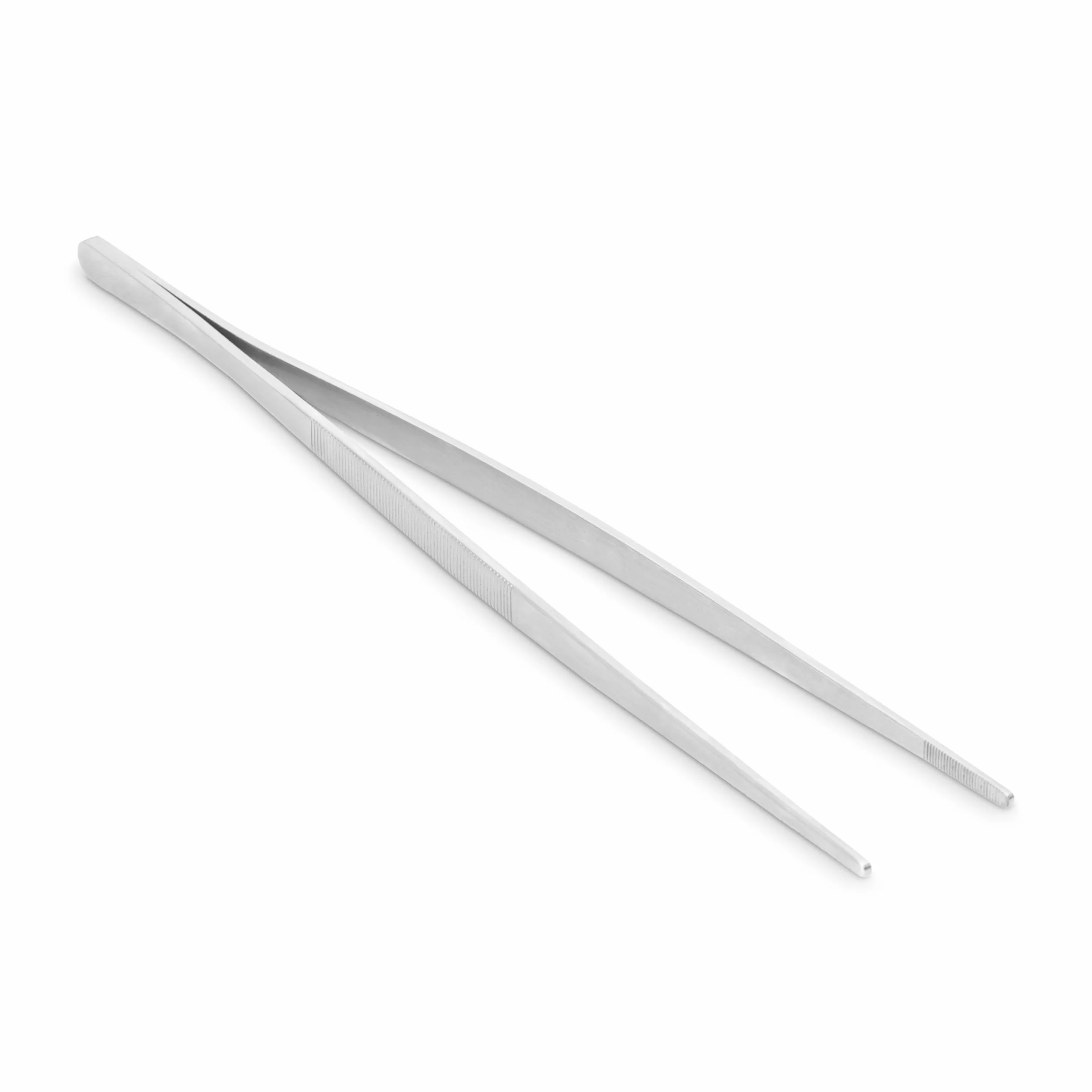 Weber Szczypce do Grillowania (30cm), wykonane ze Stali Nierdzewnej, idealne do przewracania delikatnych dań grillowych, takich jak szparagi, krewetki, małże lub warzywa - Srebrny (6208)