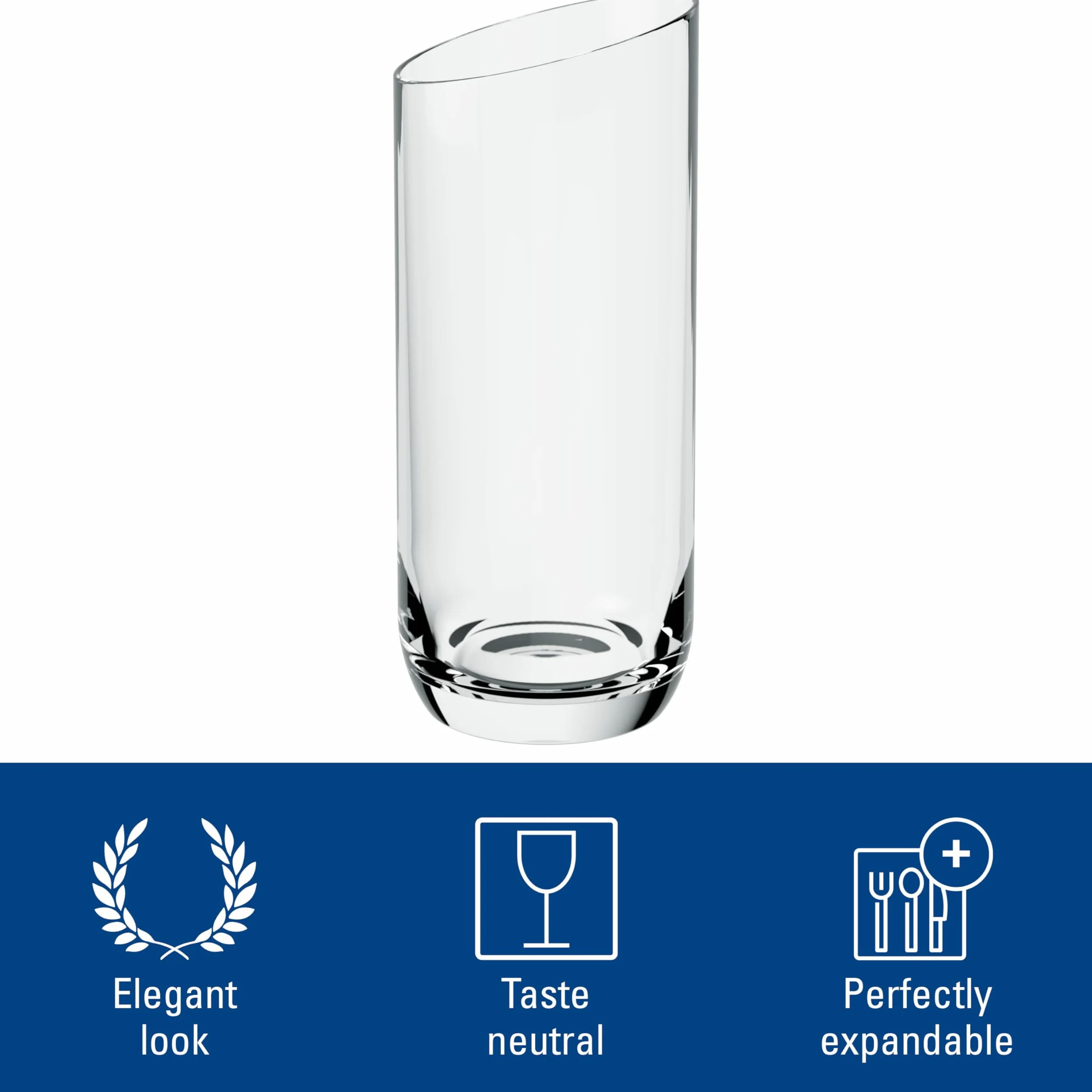 Villeroy und Boch NewMoon 4-Częściowy Zestaw Szklanek do Longdrinków 370 ml