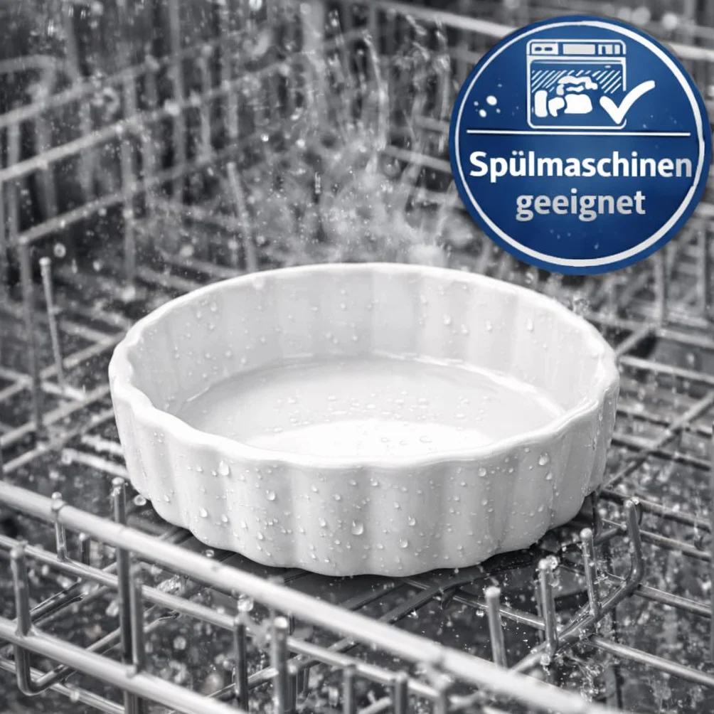 Foremki do tarty ceramiczne Ø 11,5 cm 6 sztuk mini forma do quiche