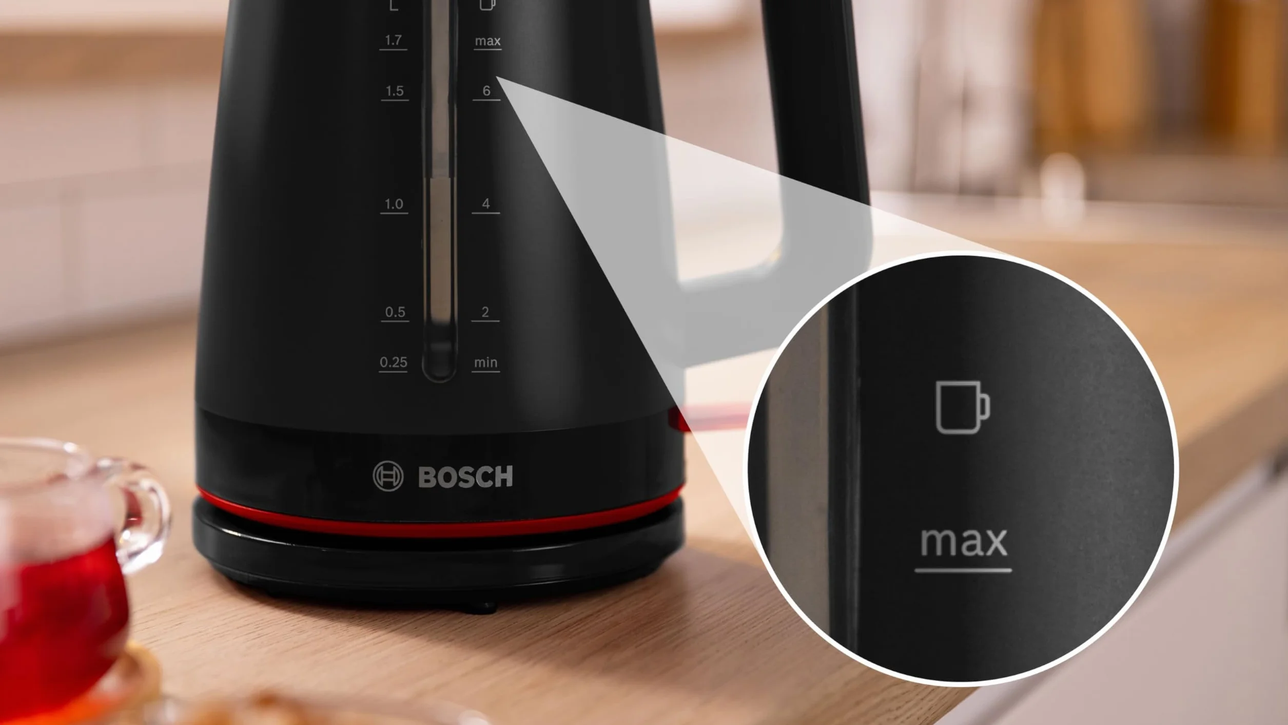 Bosch MyMoment TWK3M123 bezprzewodowy czajnik elektryczny 1,7 l